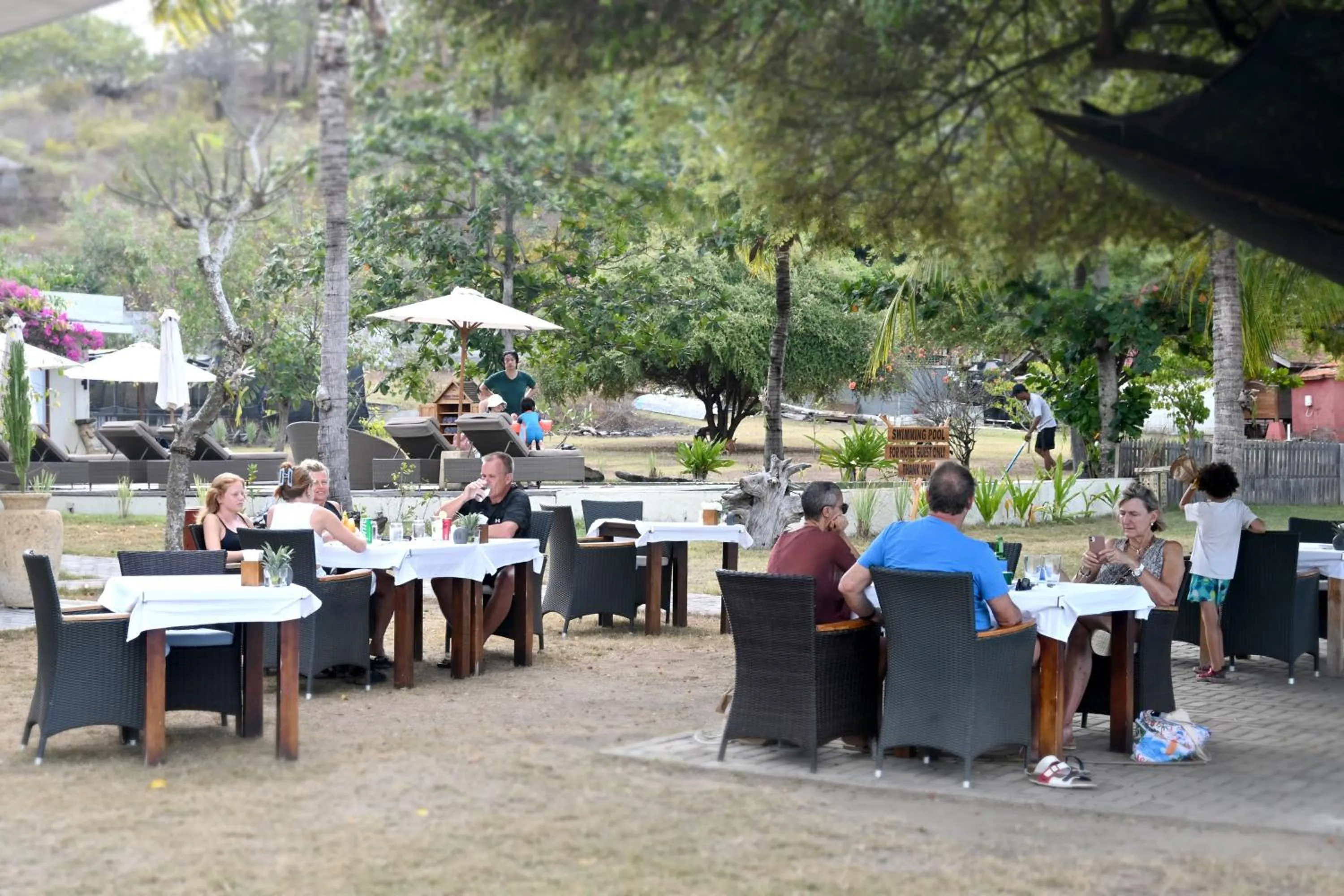 Restaurant/places to eat in Kokomo Resort Gili Gede