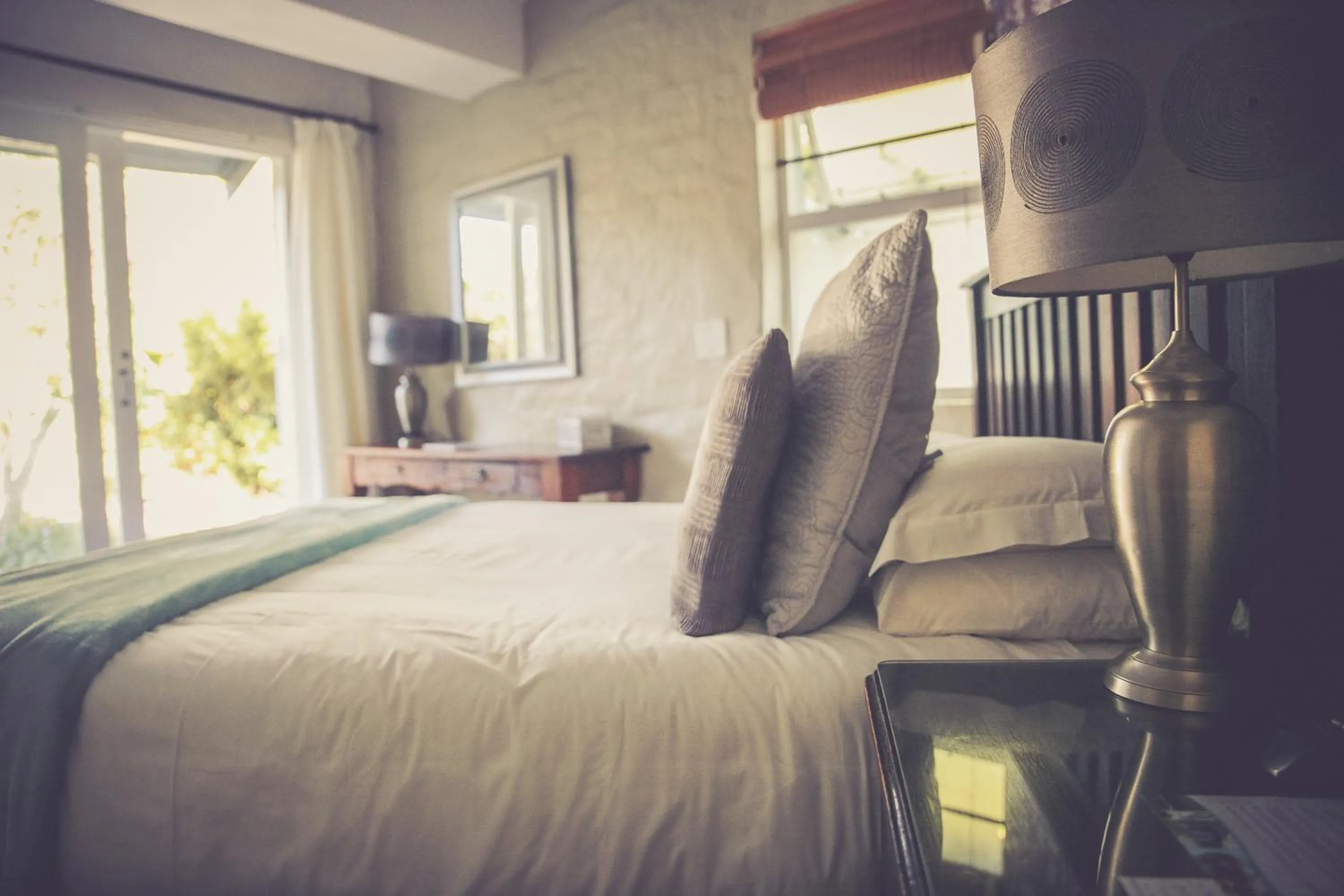 Bed in Princes Lodge Guesthouse