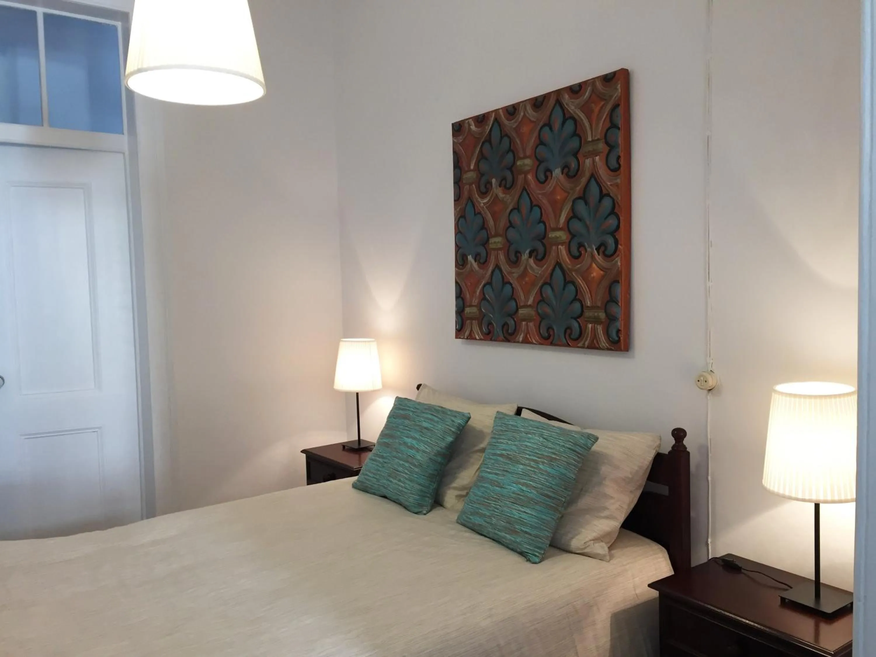 Bedroom, Bed in Chiado Lisbon Apartment