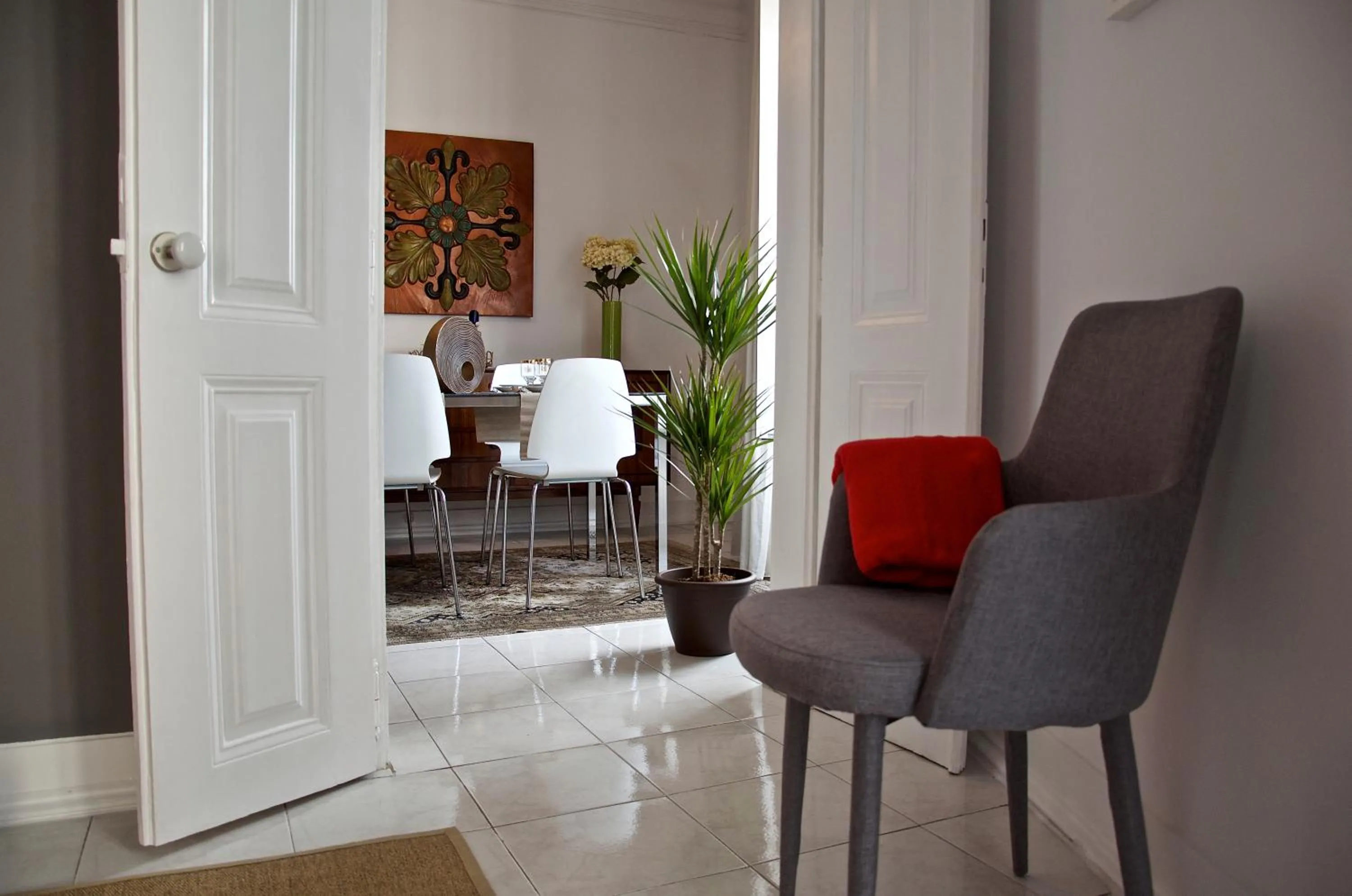 Living room in Chiado Lisbon Apartment
