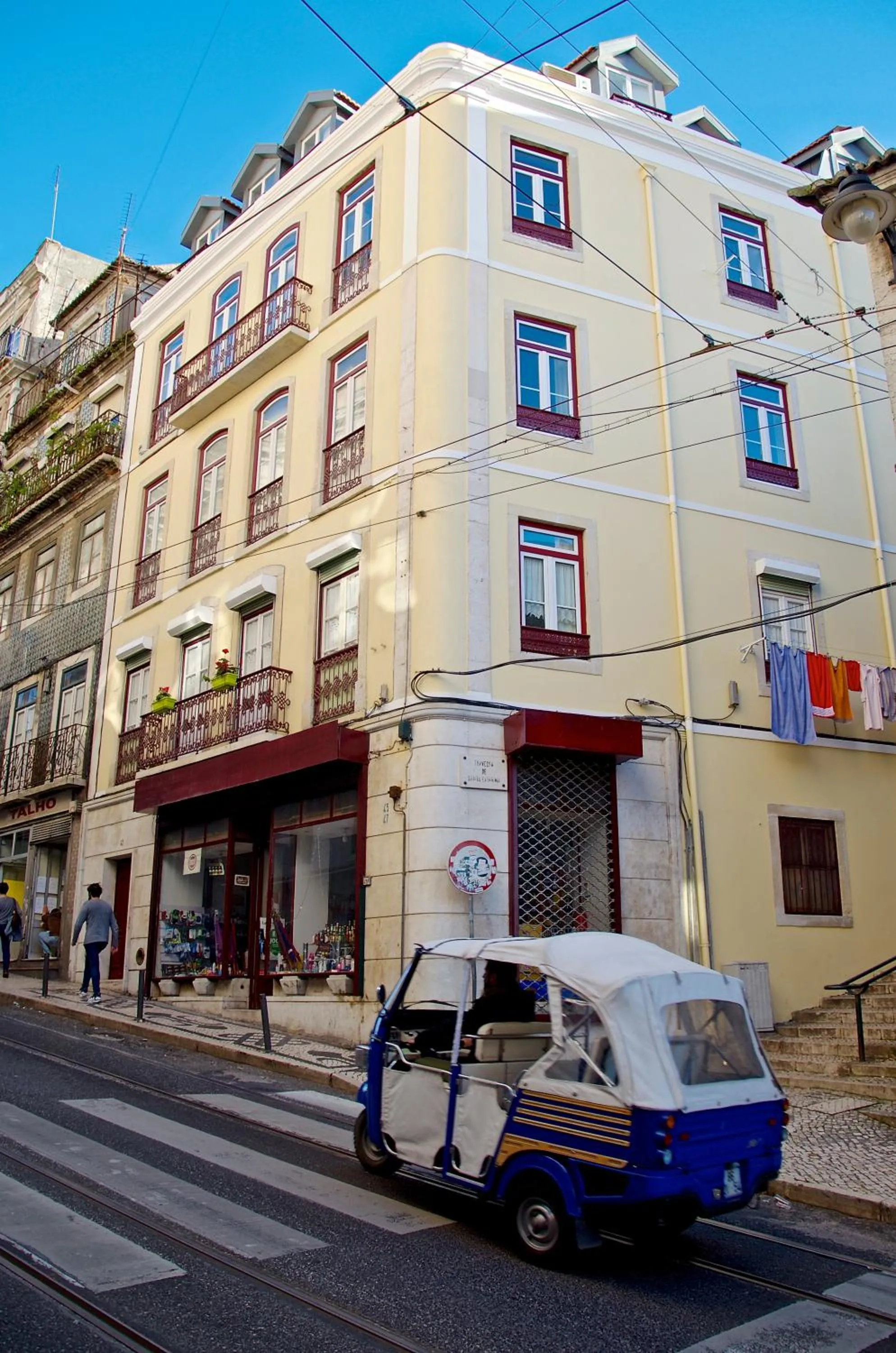 Facade/entrance in Chiado Lisbon Apartment