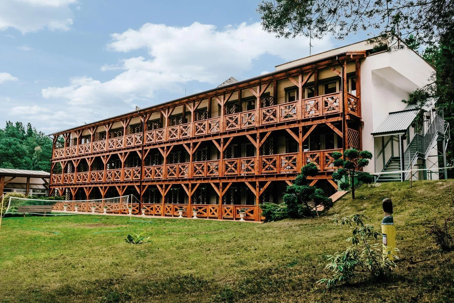 Property building in Hotel Tajty