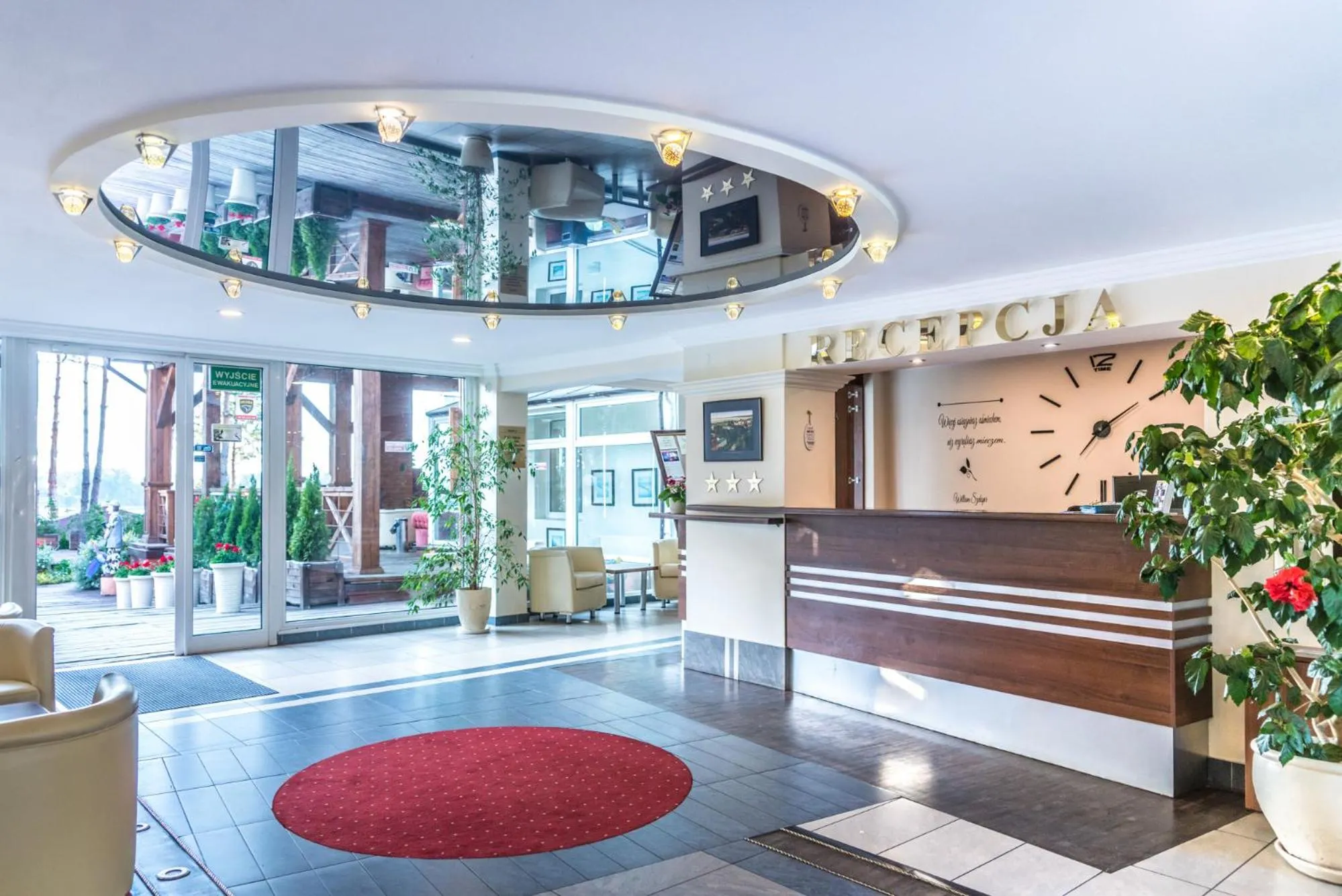 Lobby or reception in Hotel Tajty