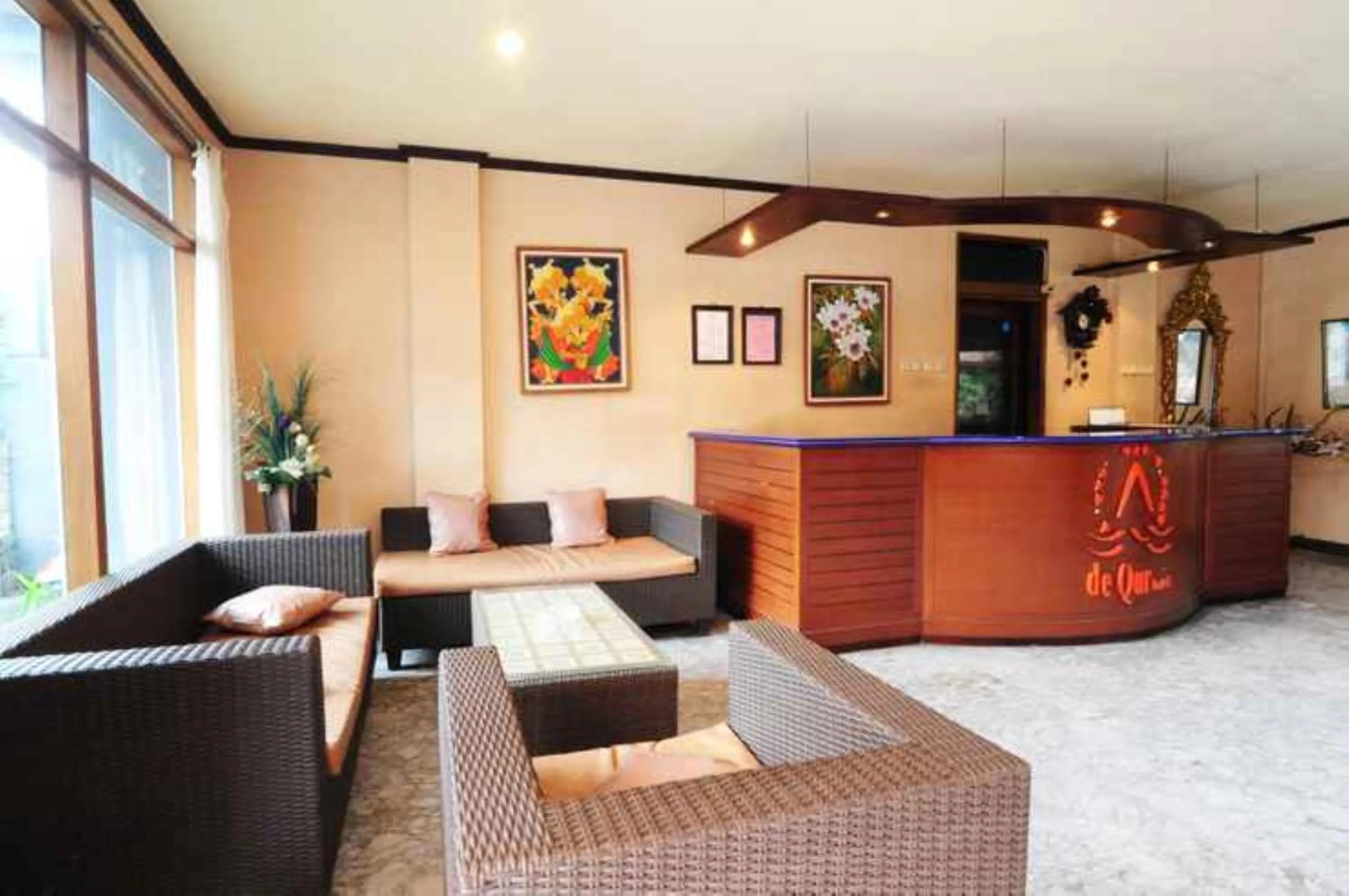 Lobby or reception in De'Qur Hotel Bandung