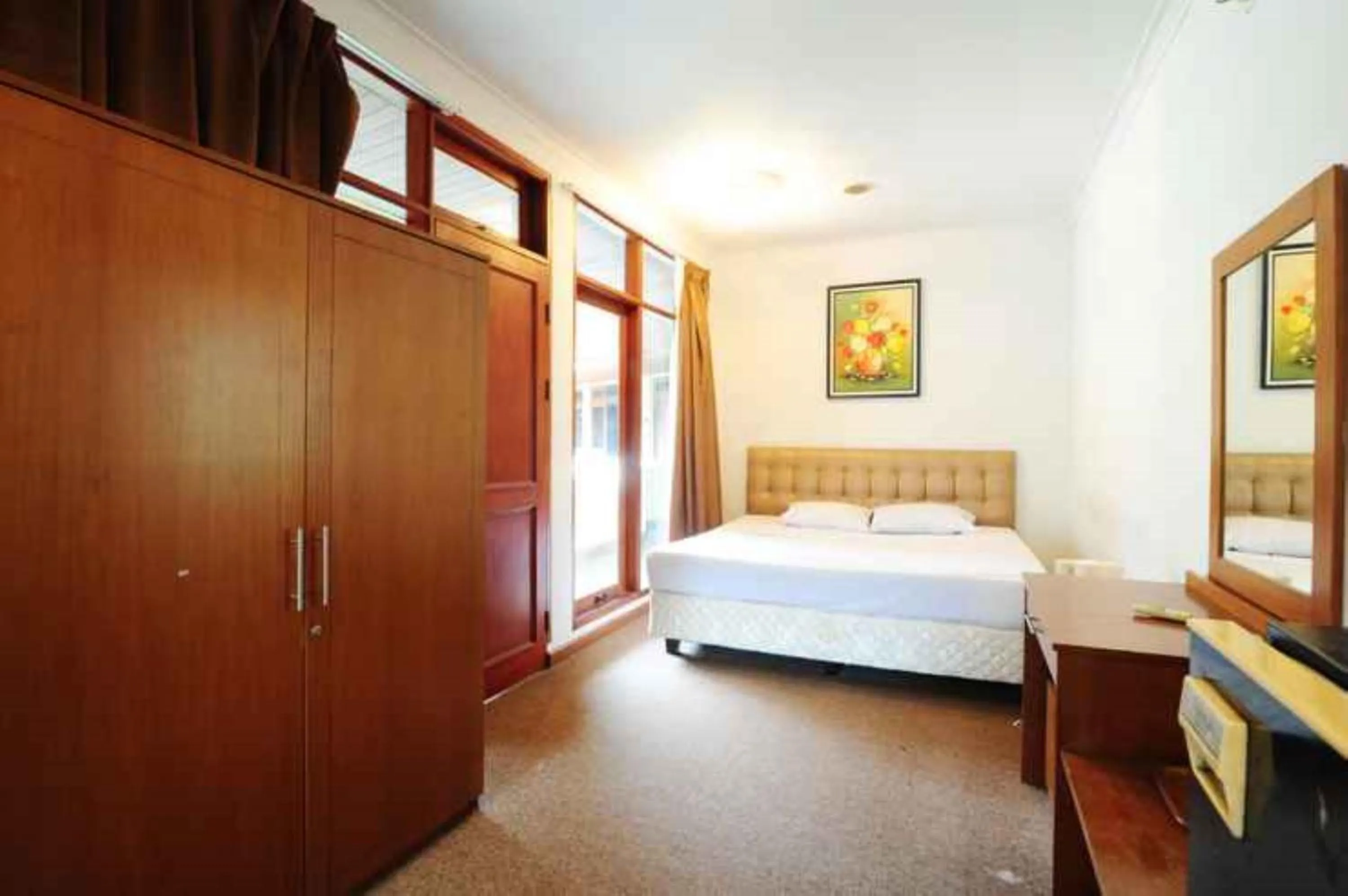 Bedroom, Bed in De'Qur Hotel Bandung