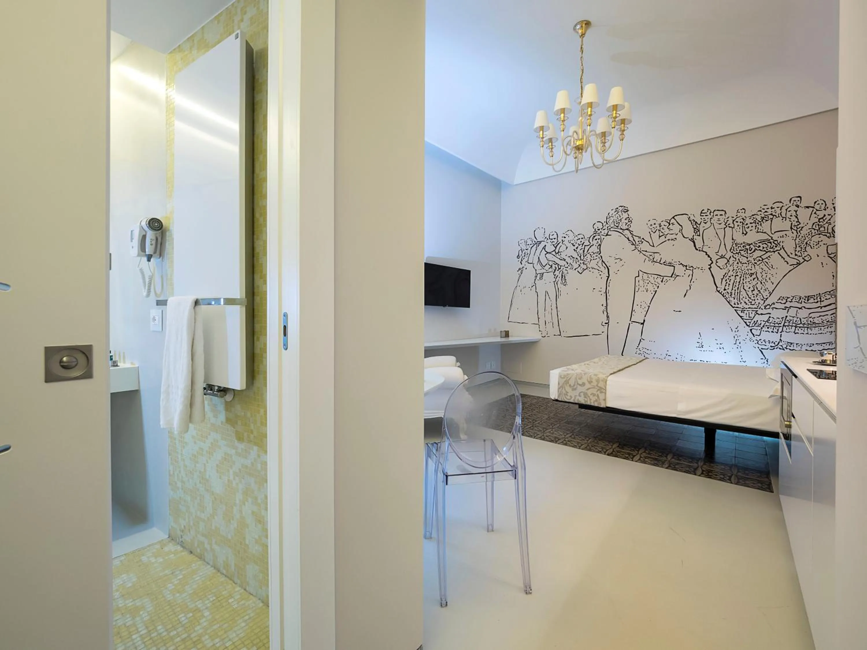 Photo of the whole room in Duomo Suites & Spa