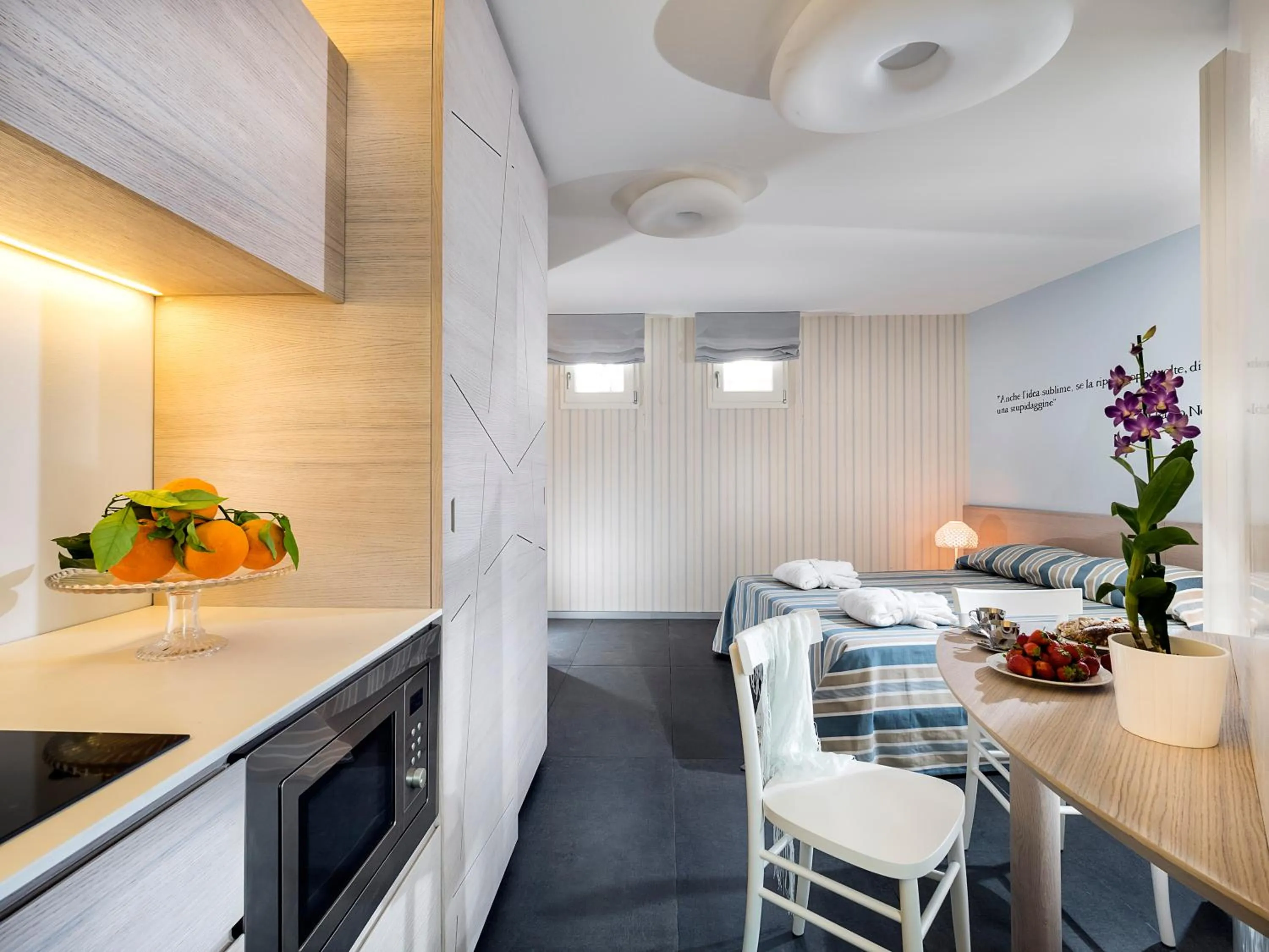 Kitchen or kitchenette in Duomo Suites & Spa