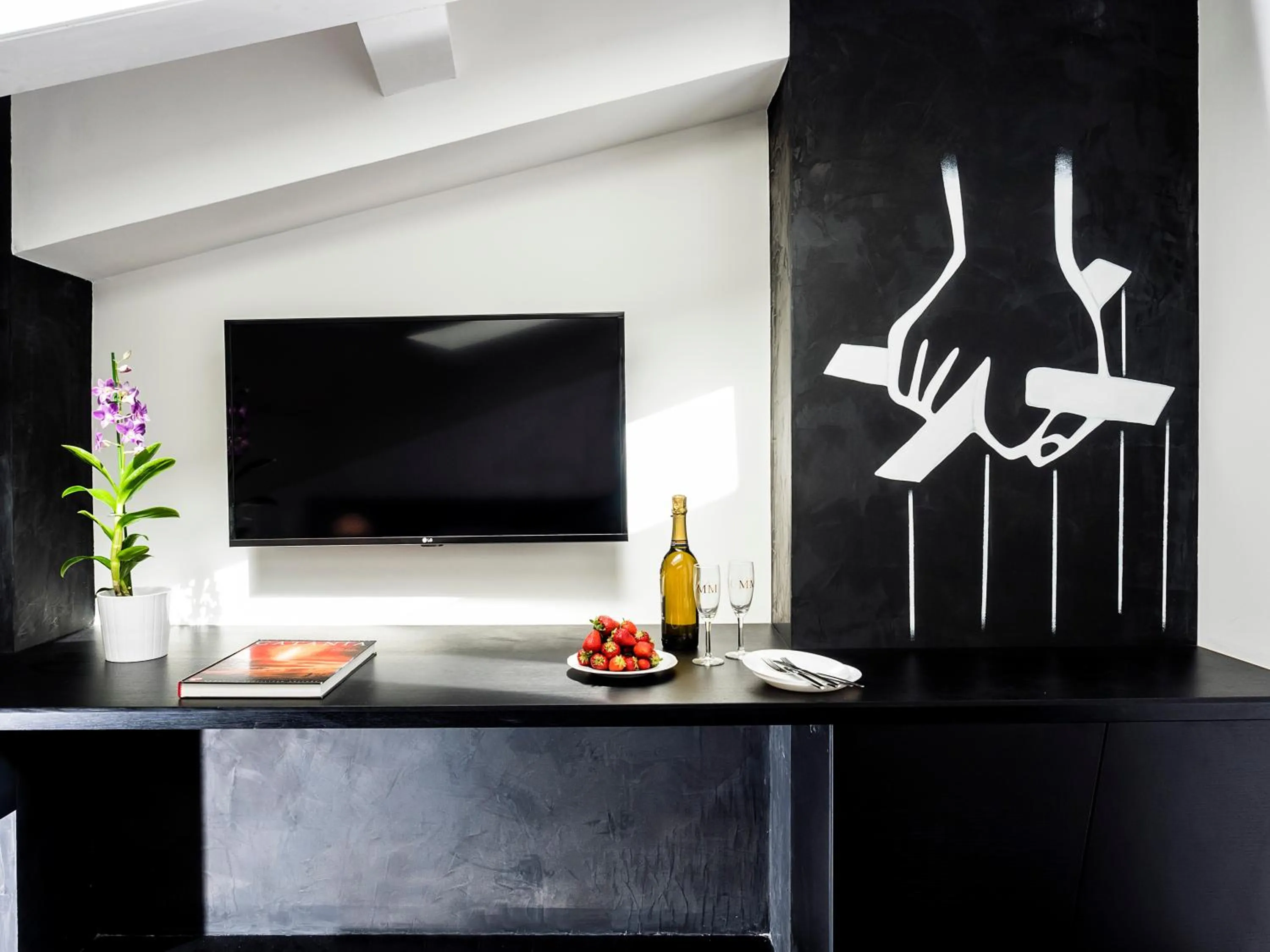 Living room in Duomo Suites & Spa