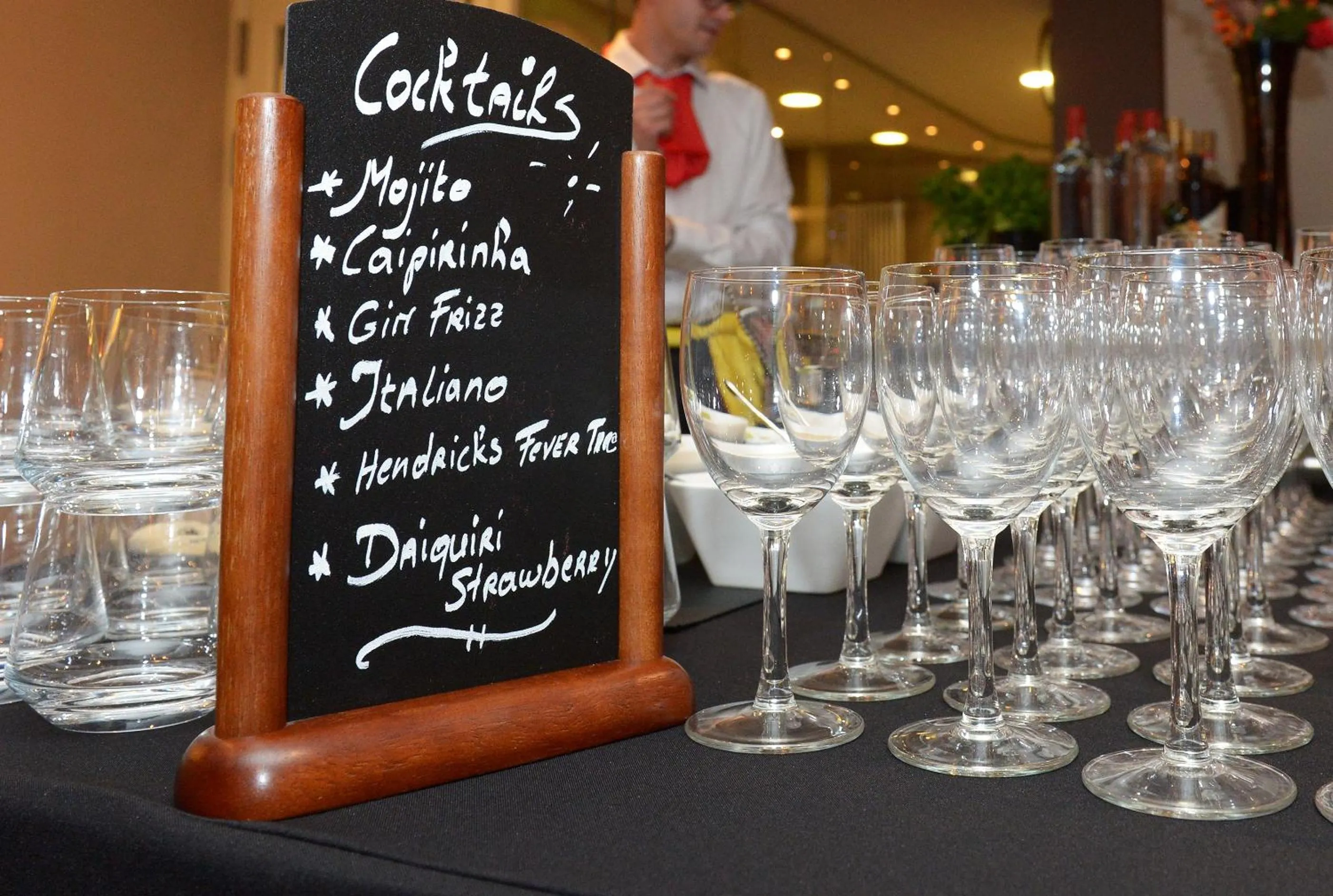 Alcoholic drinks in Hotel The New Fox