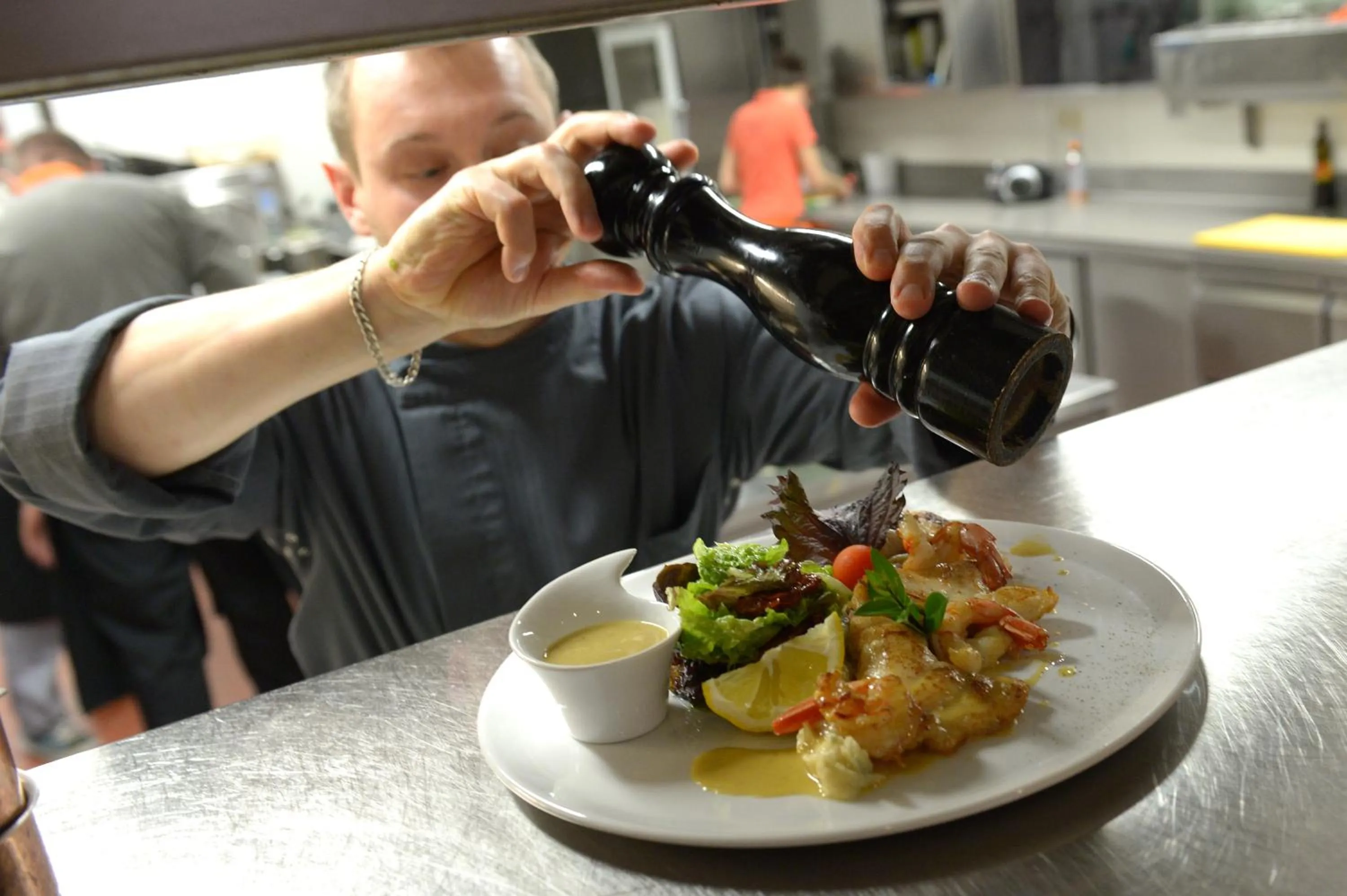 Food close-up in Hotel The New Fox