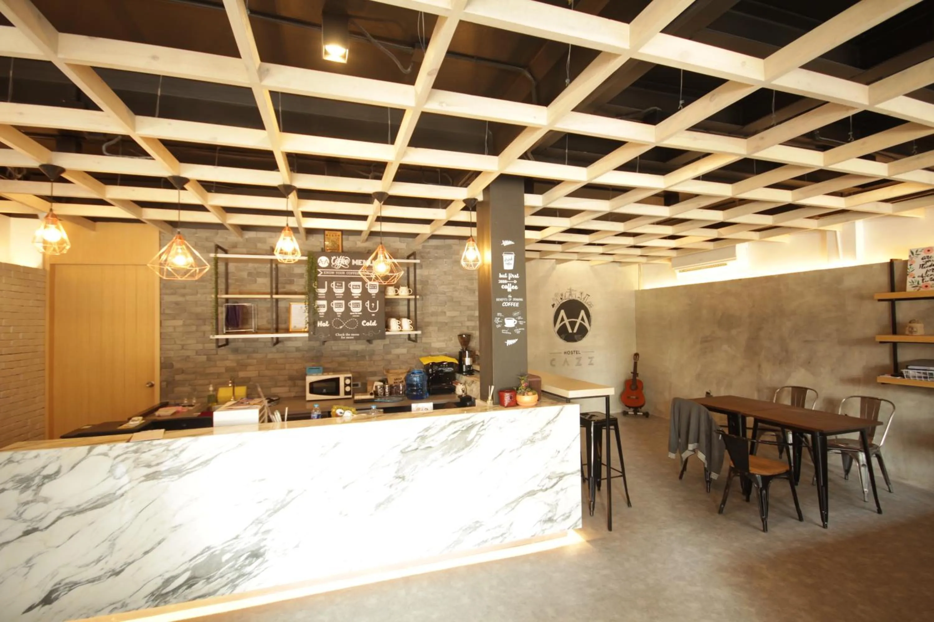 Lobby or reception in Cazz Hostel