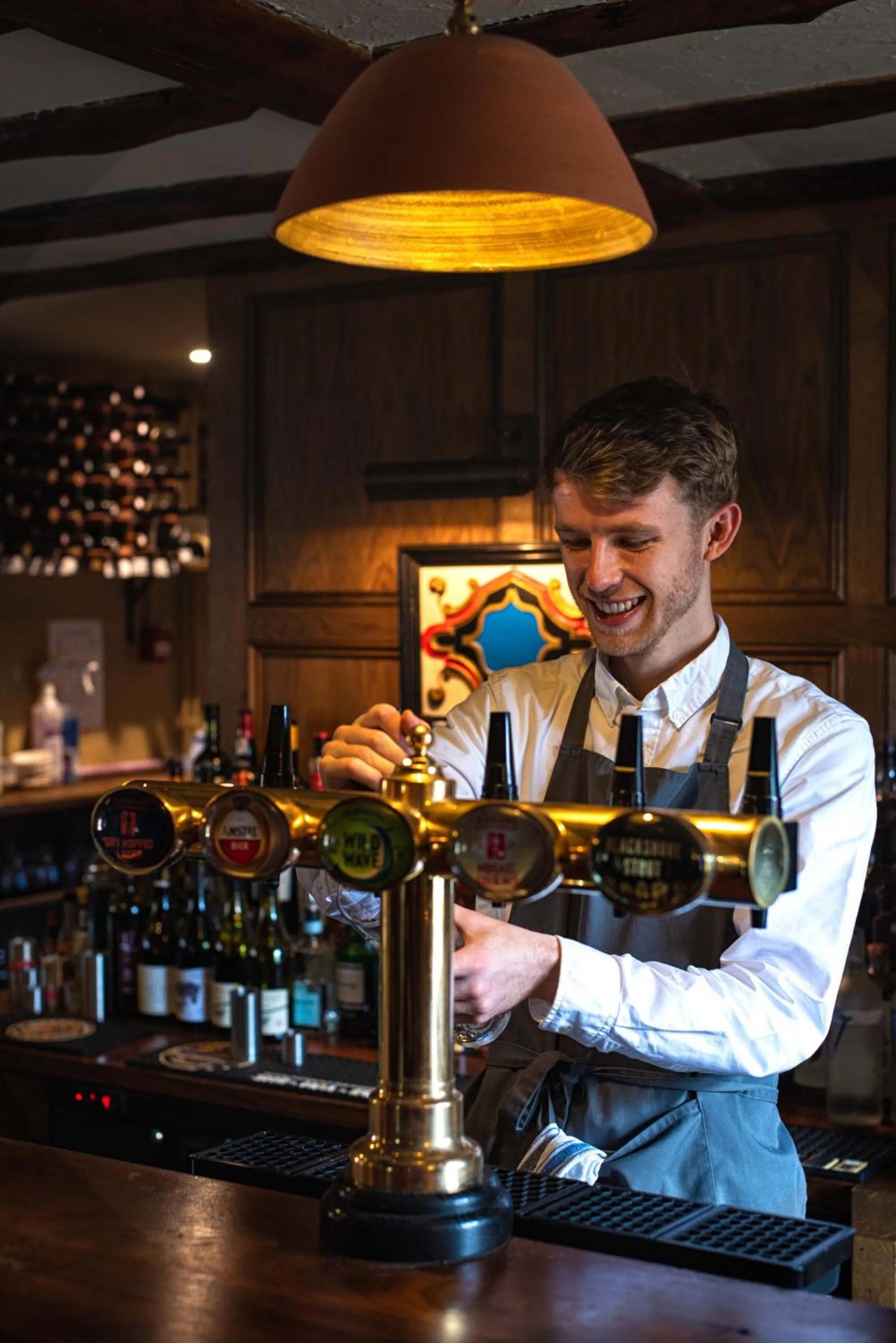 Lounge or bar in Crown & Punchbowl