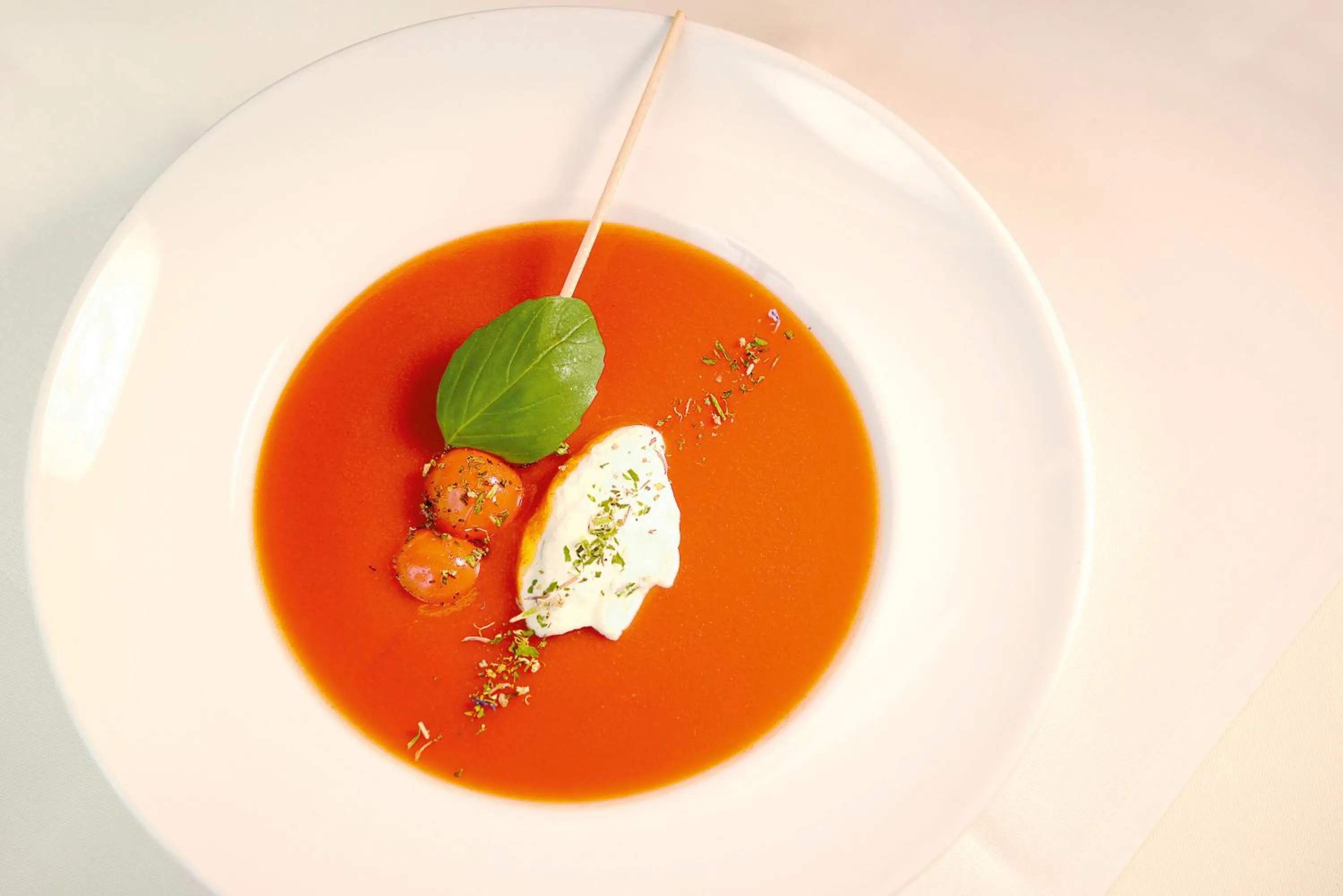 Food close-up in Hotel Waldlust