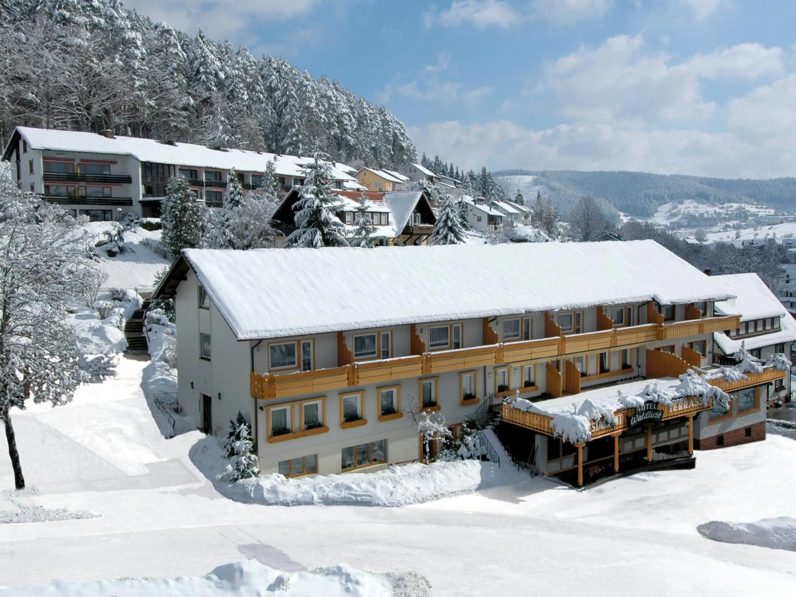 Property building in Hotel Waldlust