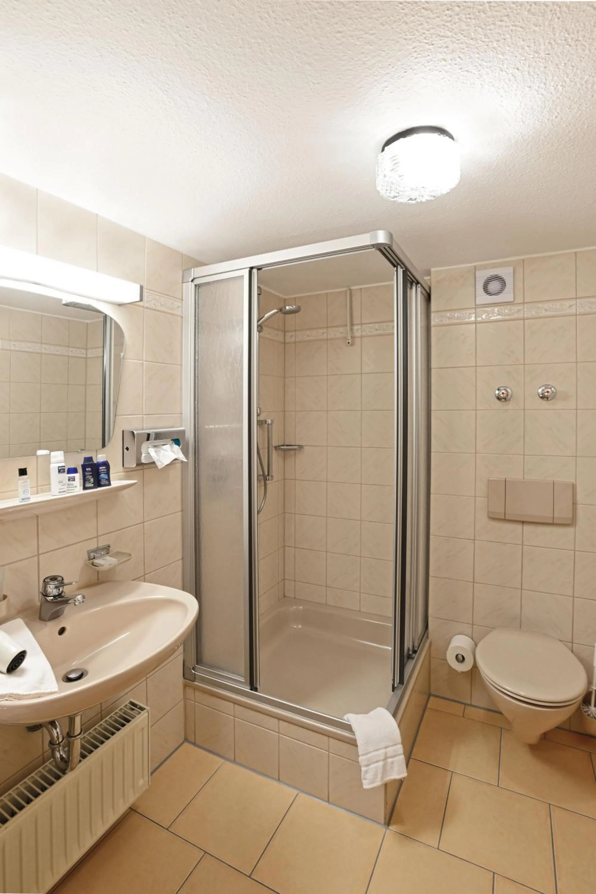 Bathroom in Hotel Waldlust