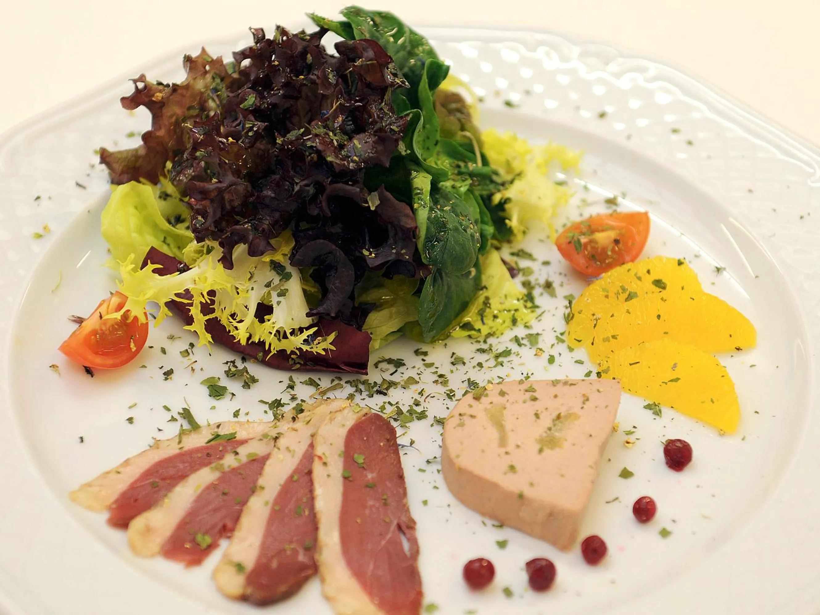 Food close-up in Hotel Waldlust