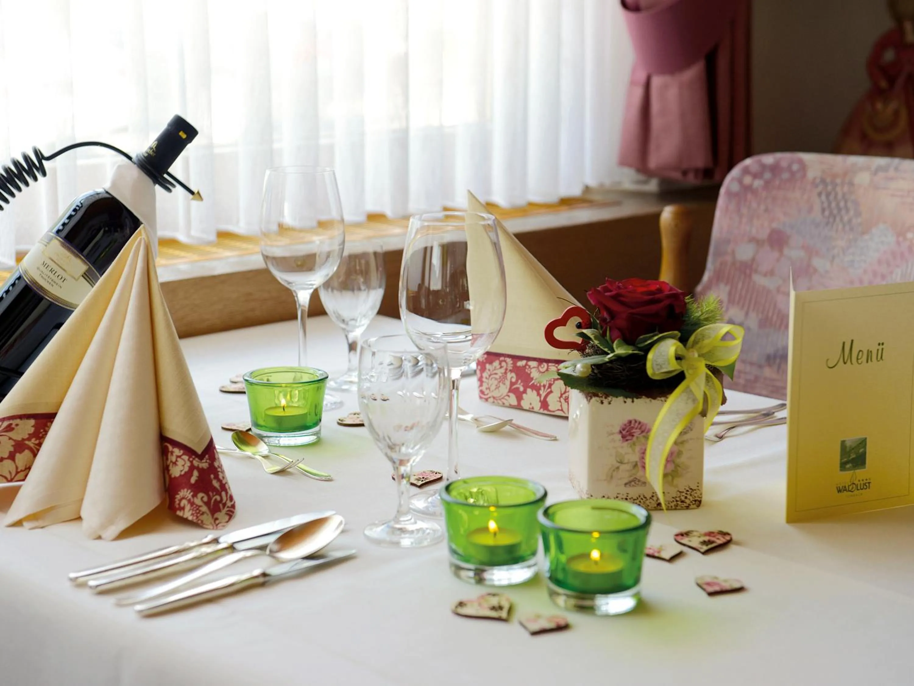 Restaurant/places to eat in Hotel Waldlust