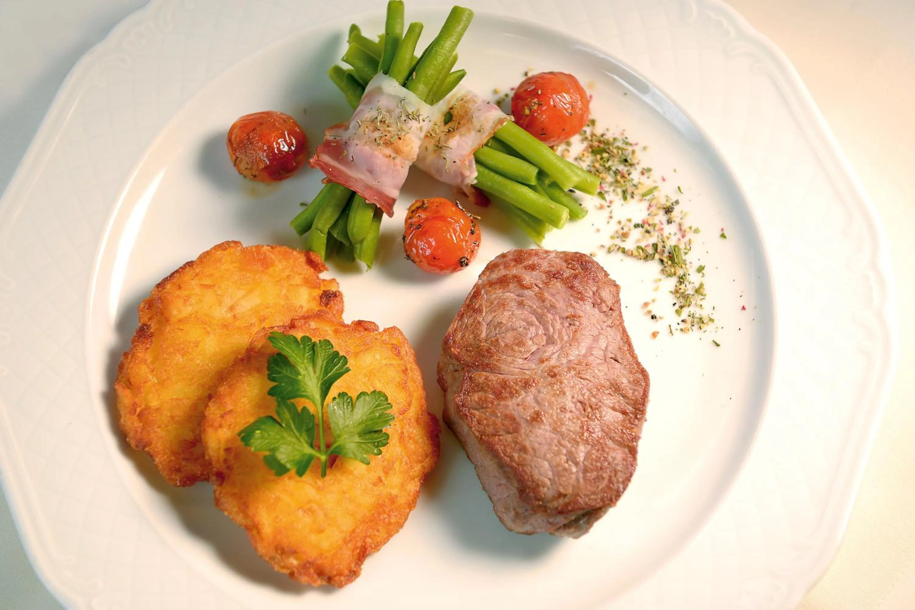 Food close-up in Hotel Waldlust