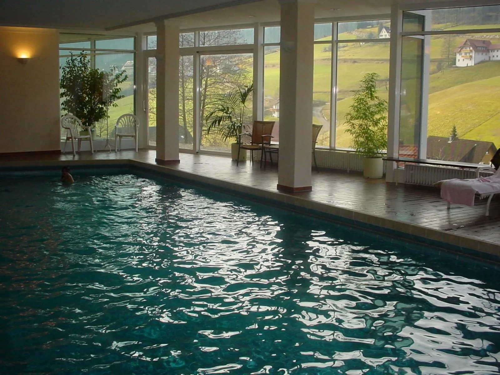 Swimming pool in Hotel Waldlust
