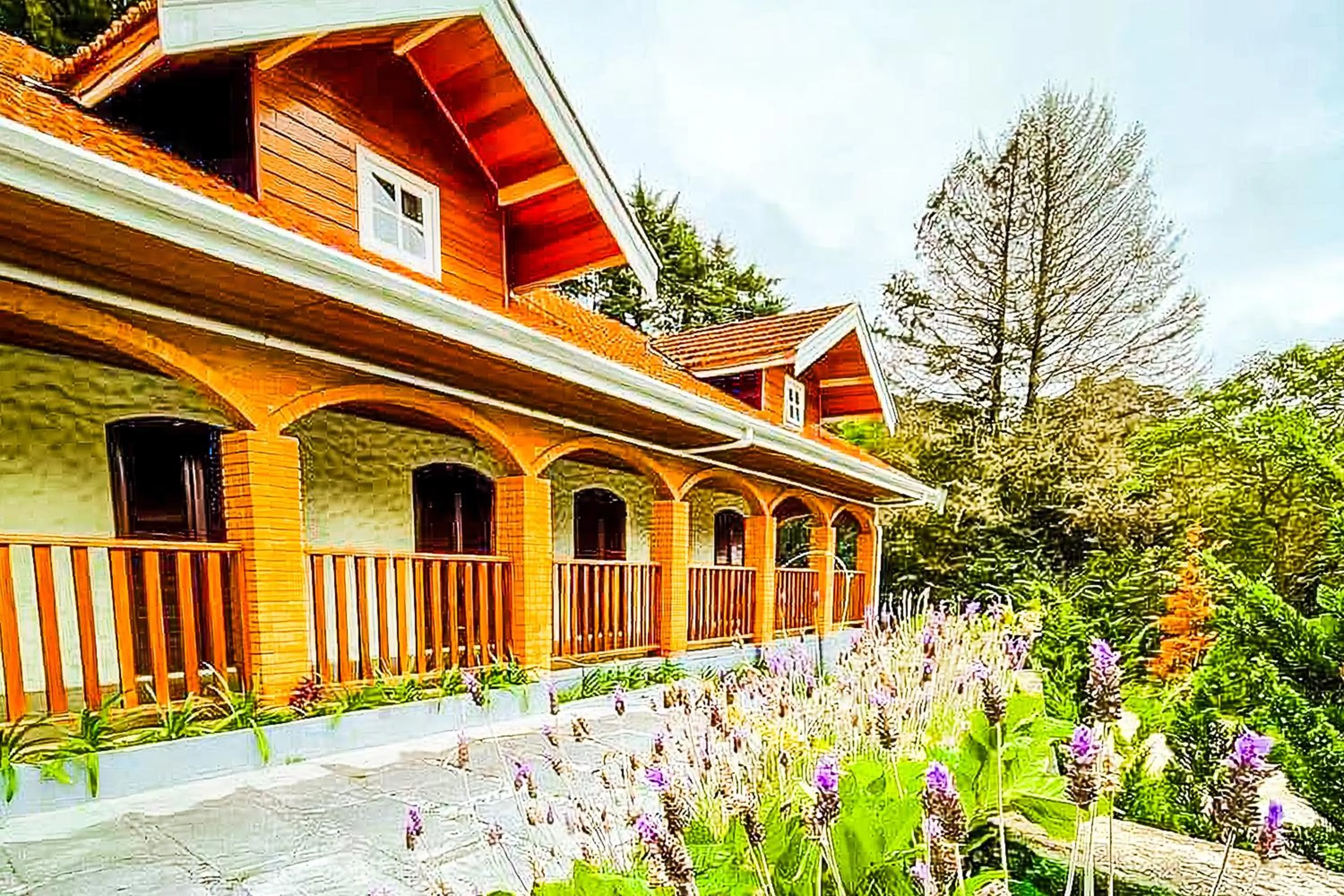 Day in VELINN Pousada Vila Floratta