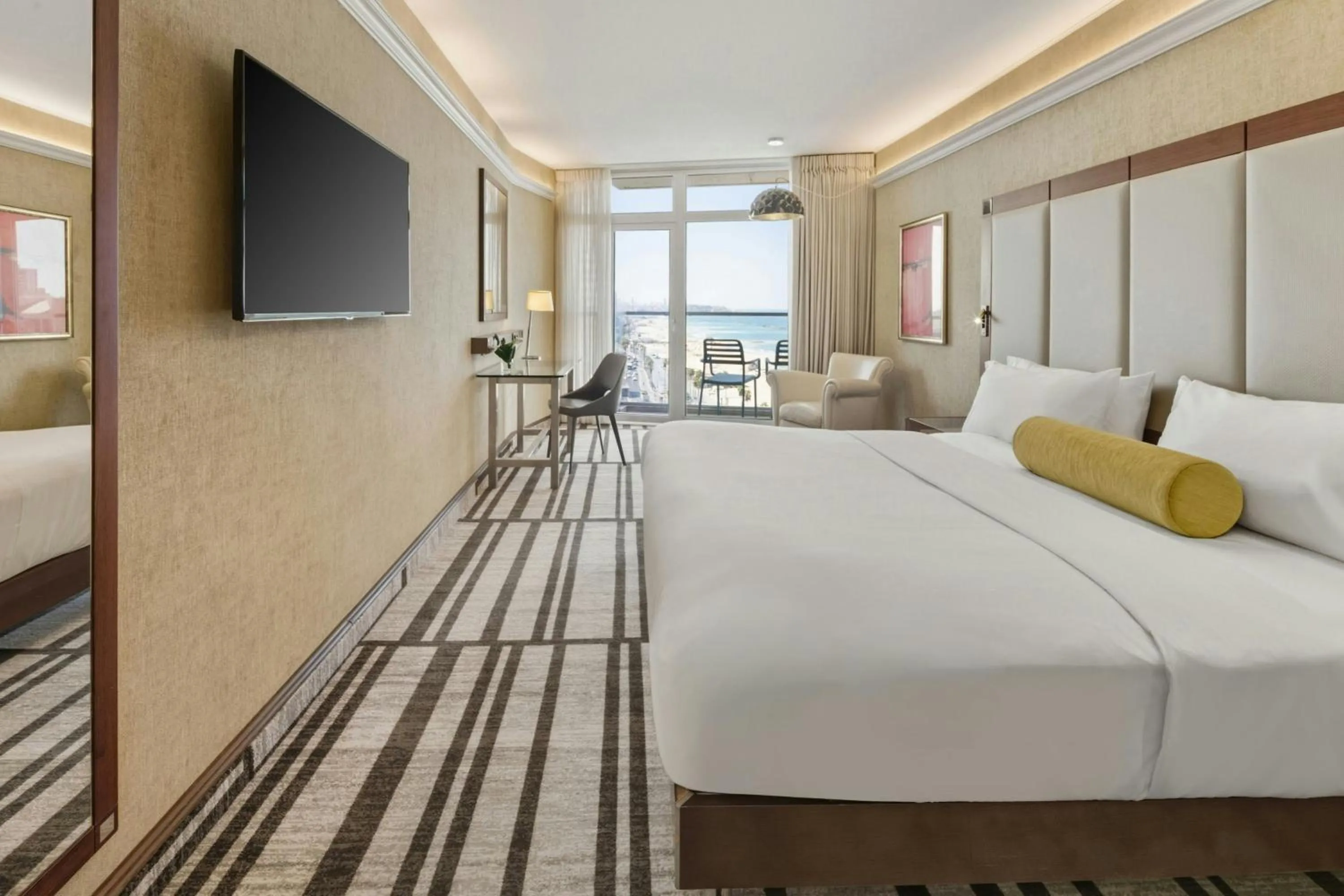 Photo of the whole room, Bed in Renaissance Tel Aviv Hotel