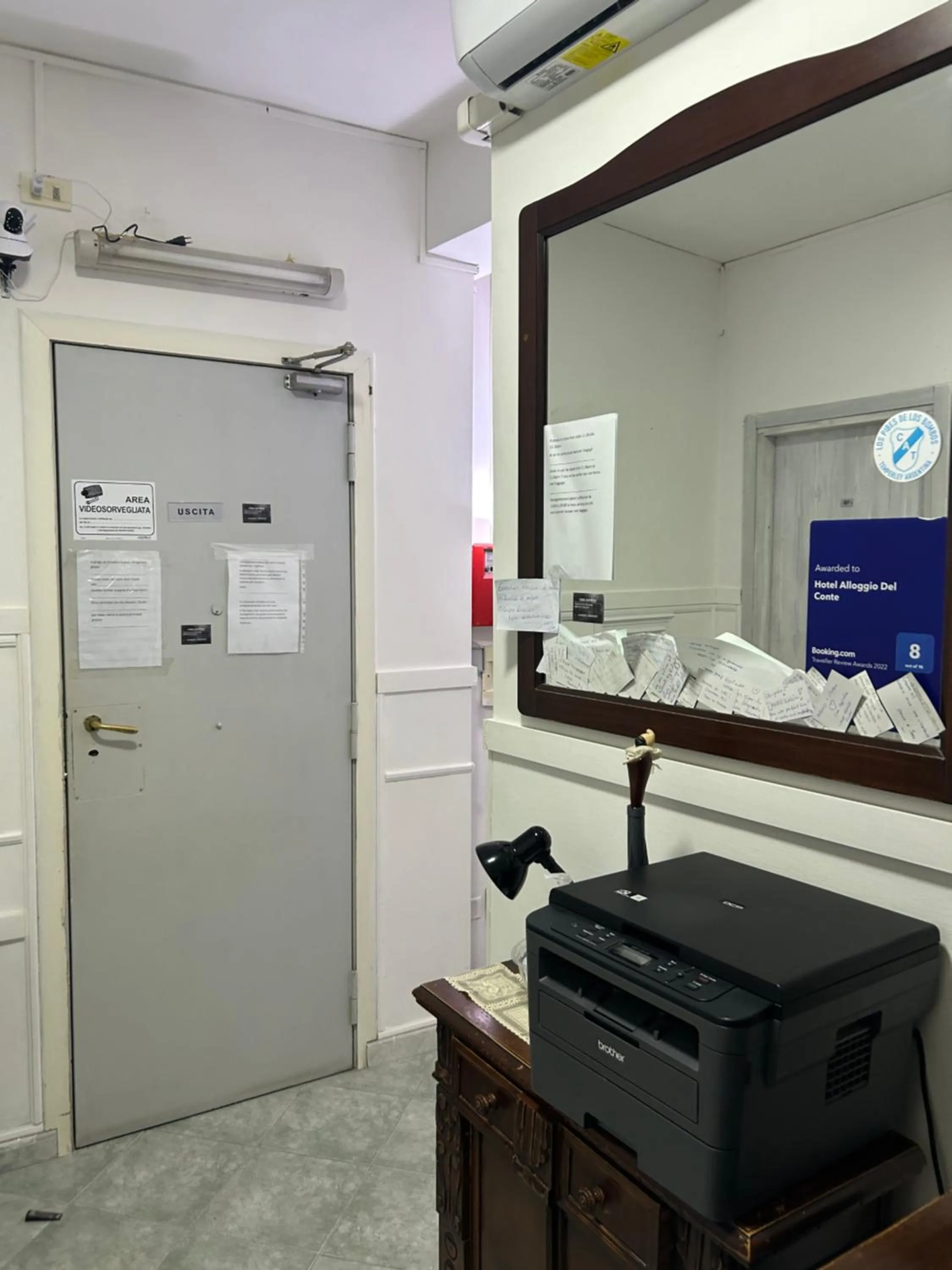 air conditioner in Hotel Alloggio Del Conte