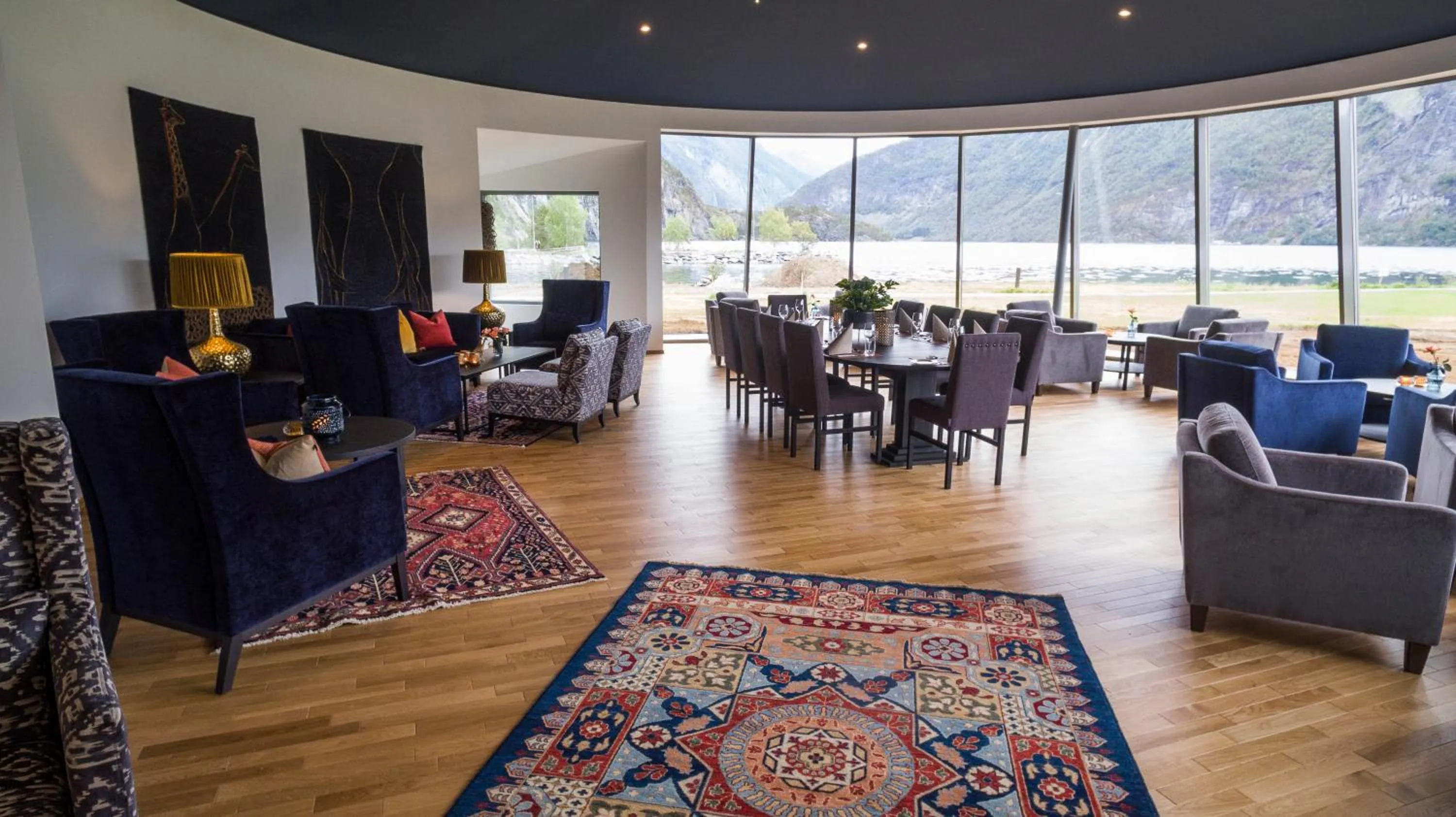 View (from property/room) in Valldal Fjordhotell - by Classic Norway Hotels