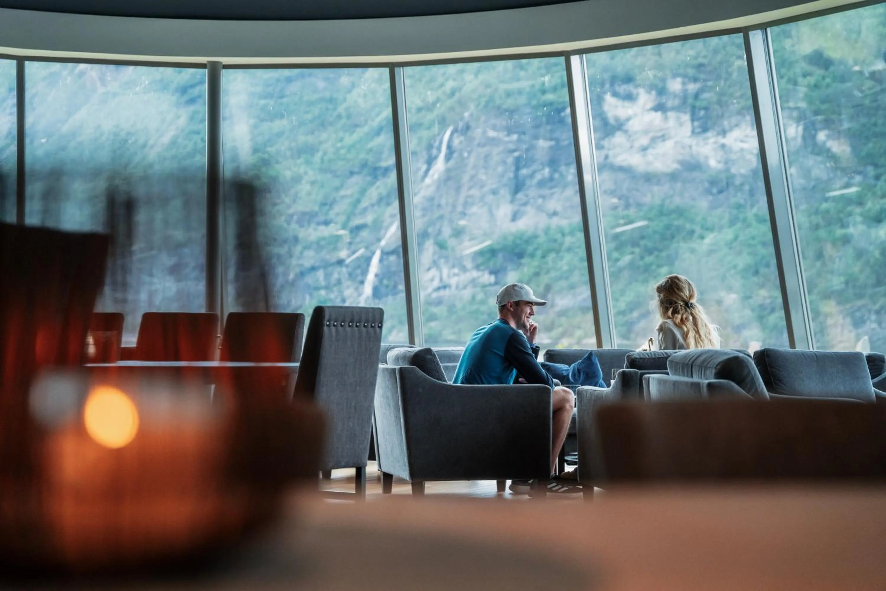 View (from property/room) in Valldal Fjordhotell - by Classic Norway Hotels