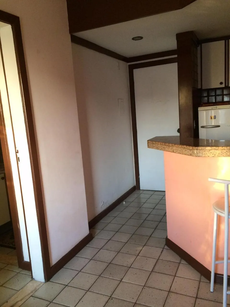 Kitchen or kitchenette in Apartamento Velozo Santos