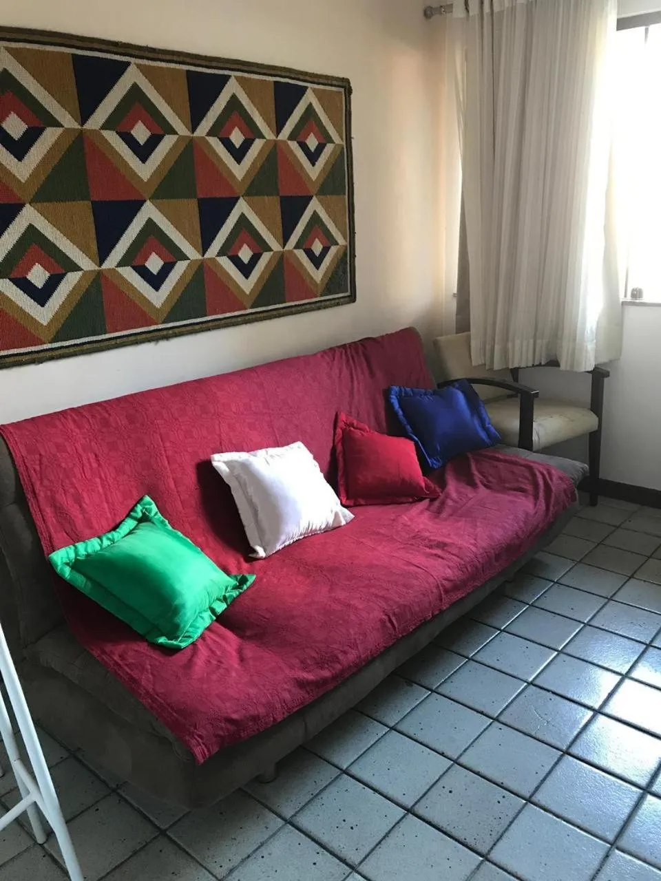 Living room in Apartamento Velozo Santos