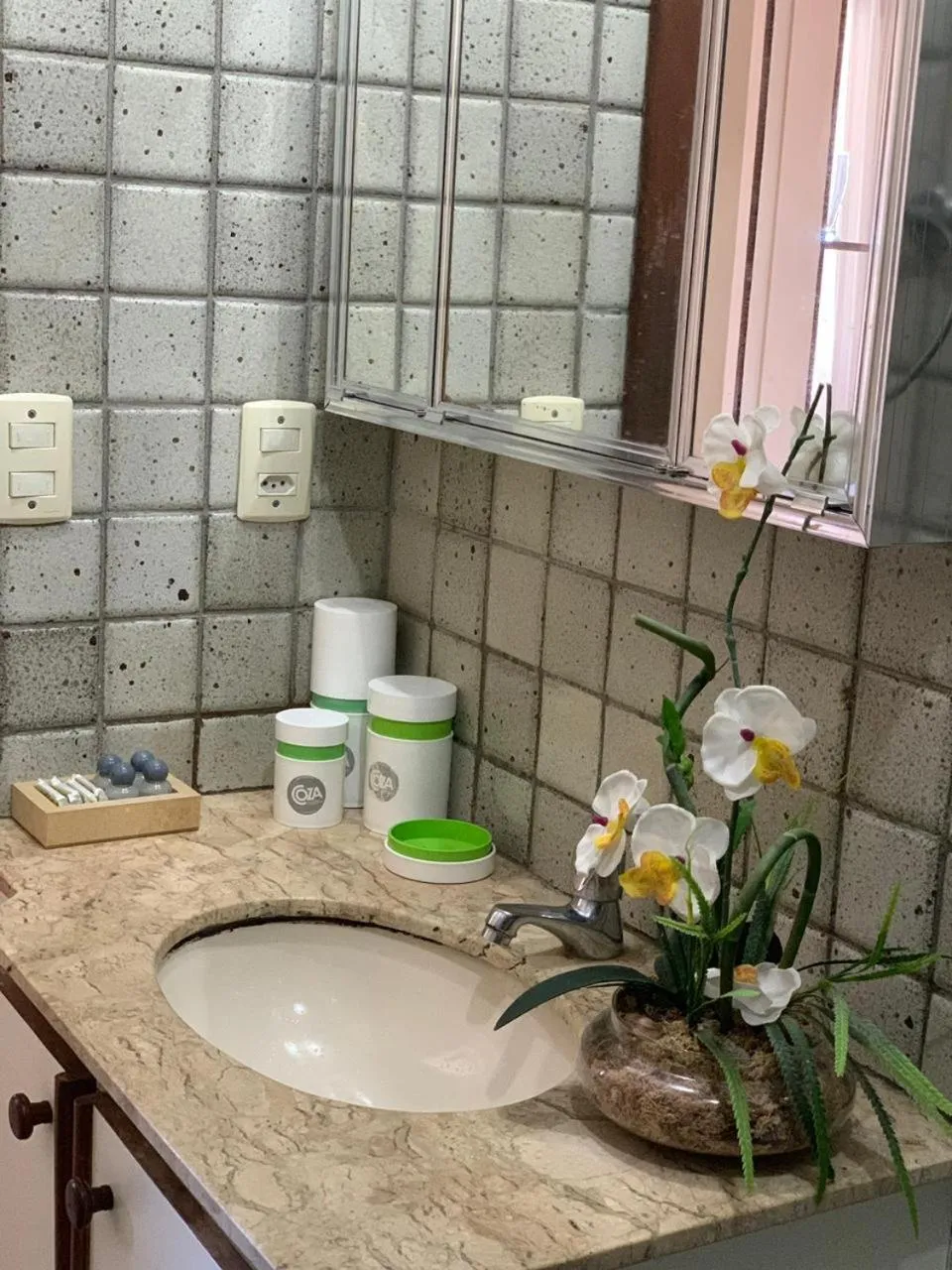 Bathroom in Apartamento Velozo Santos