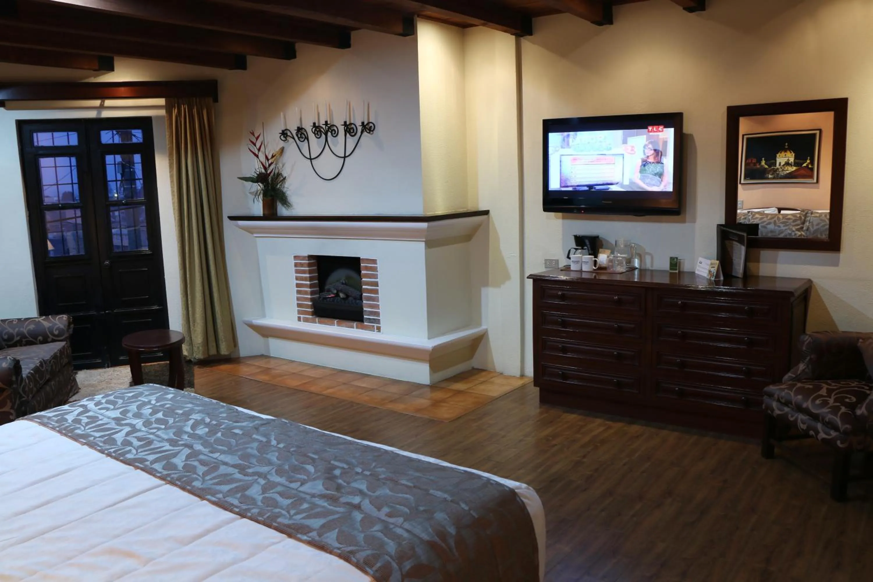 Bed in Hotel Pensión Bonifaz