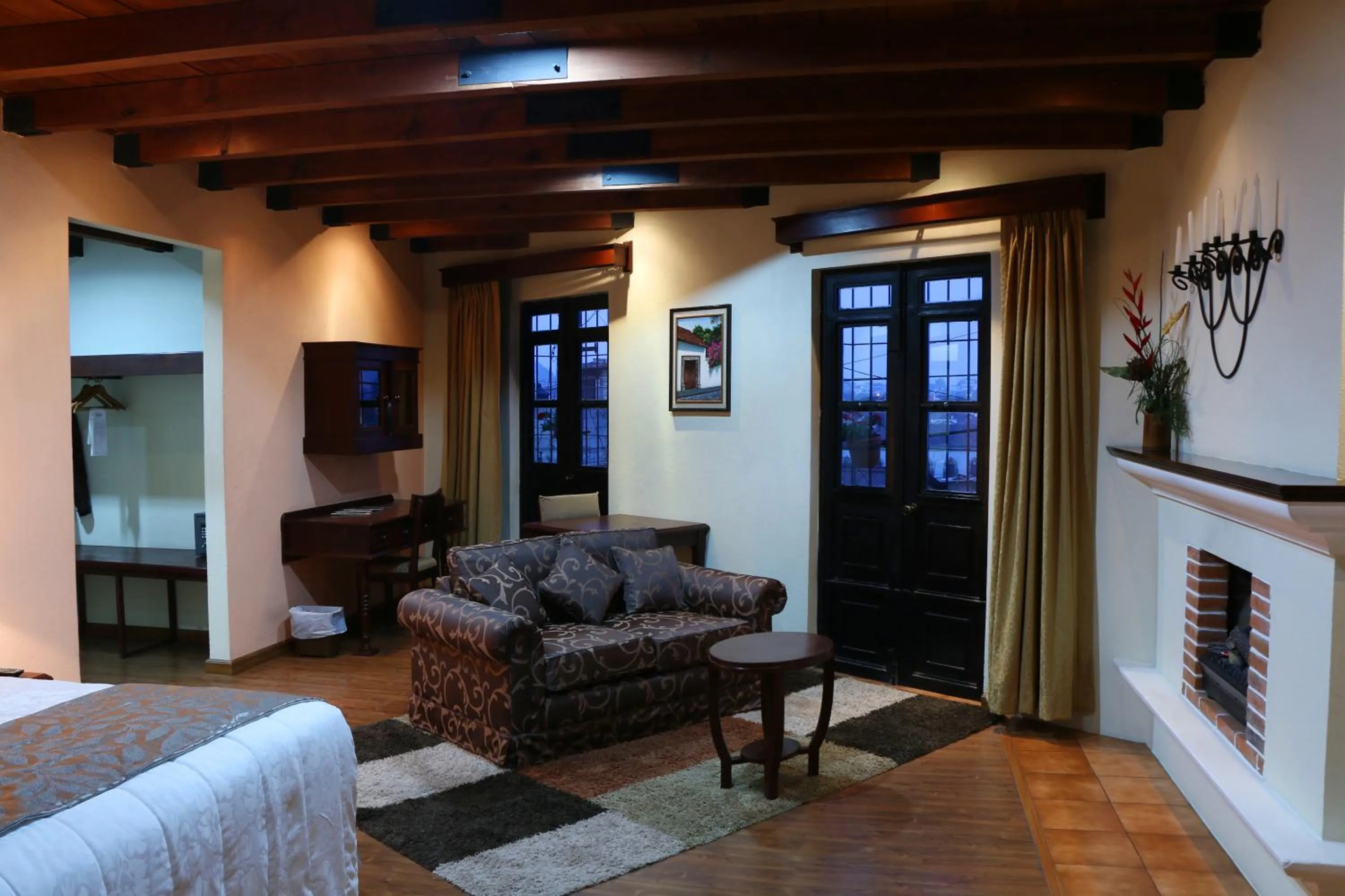 Bed in Hotel Pensión Bonifaz