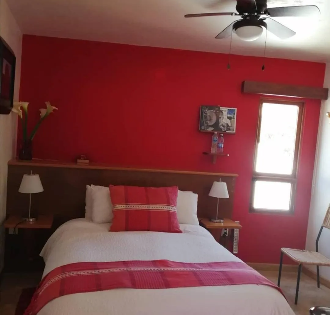 Bed in Casa Tsaya Hotel Boutique