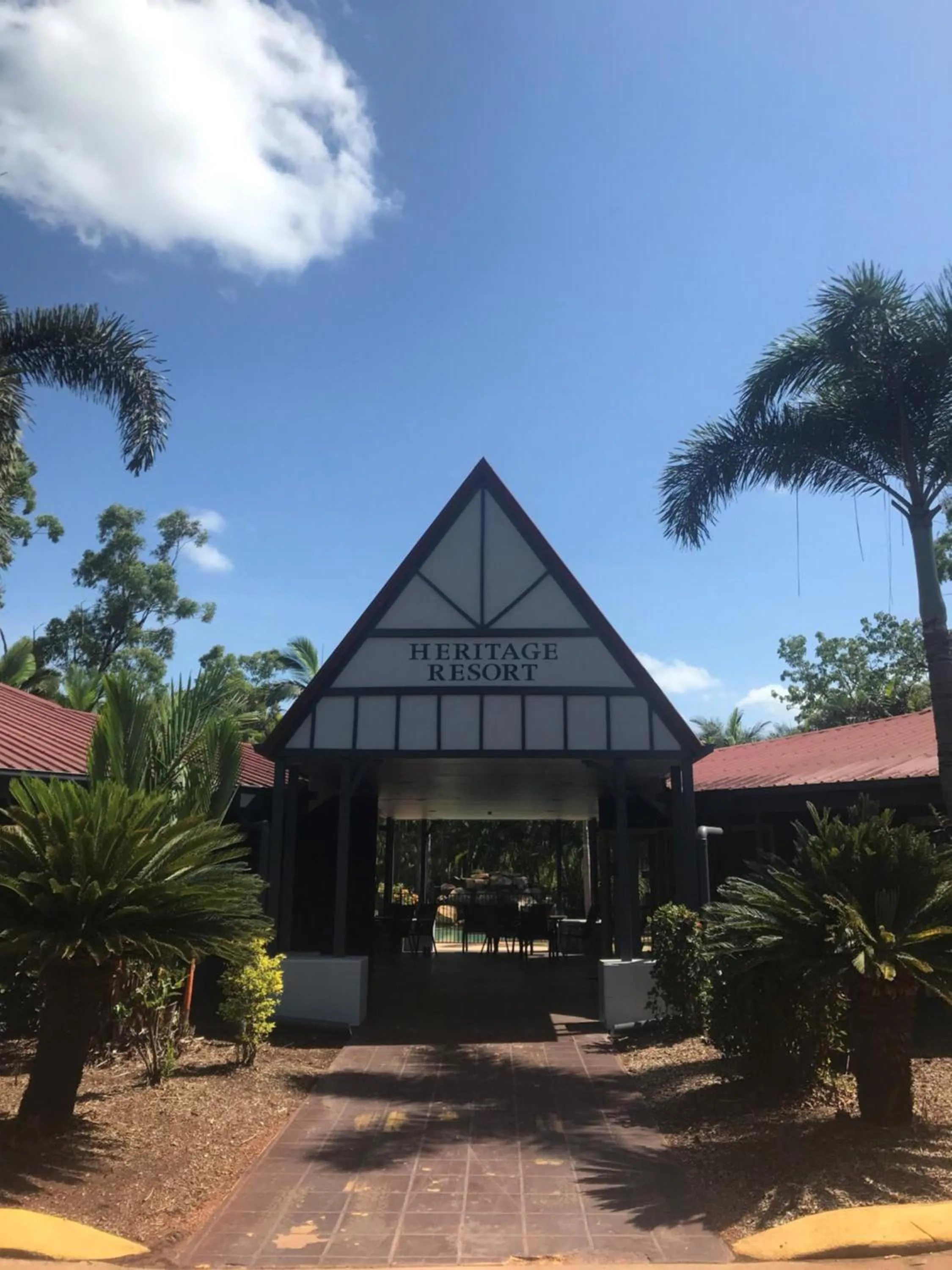 Facade/entrance in Heritage Resort