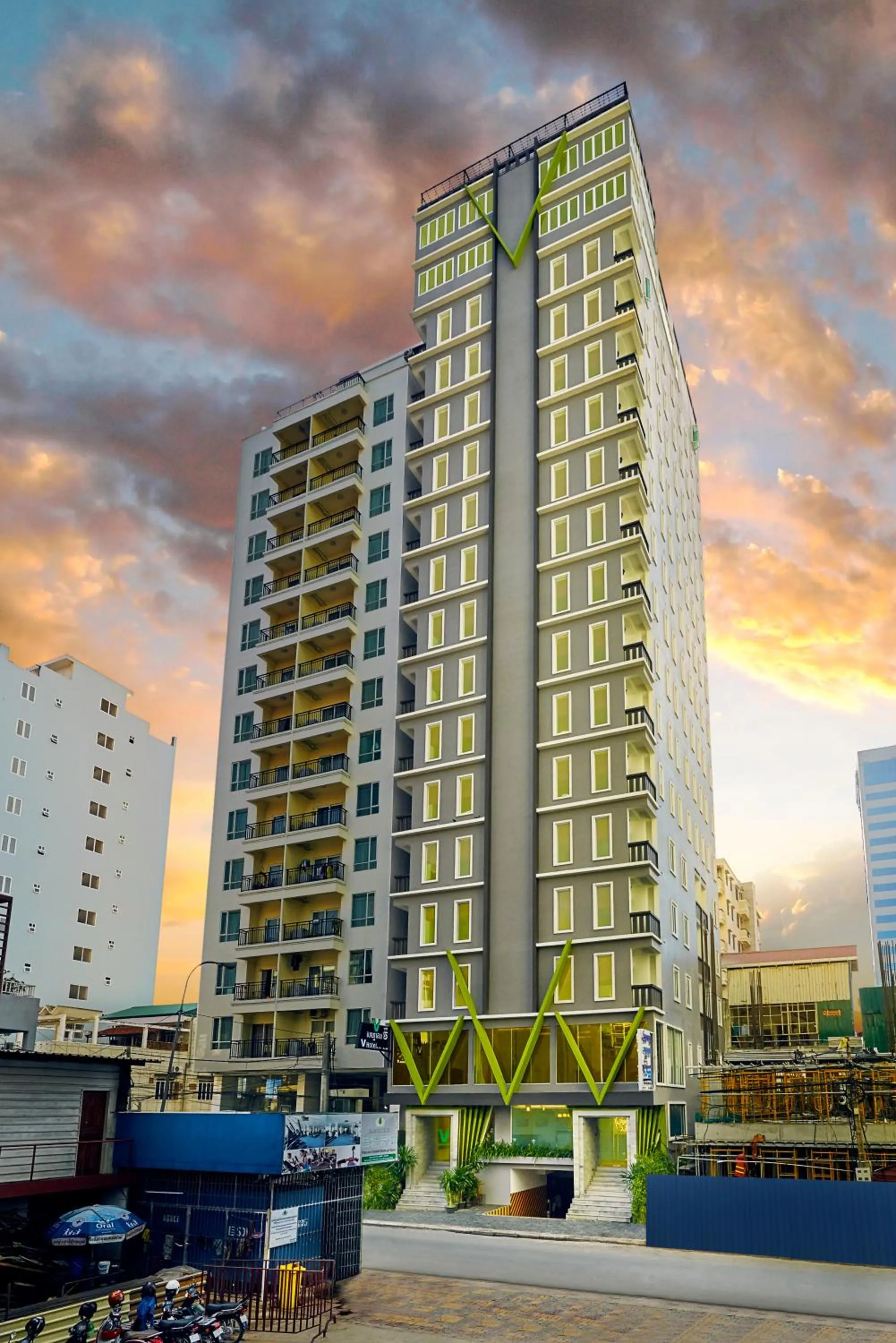 Property Building in V Hotel Phnom Penh