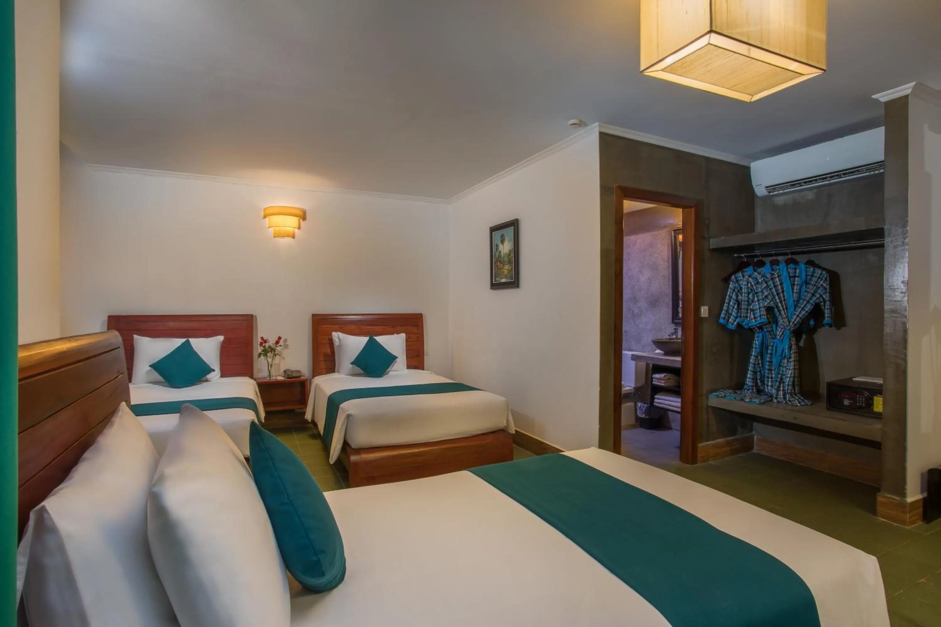 Bedroom in V Hotel Phnom Penh