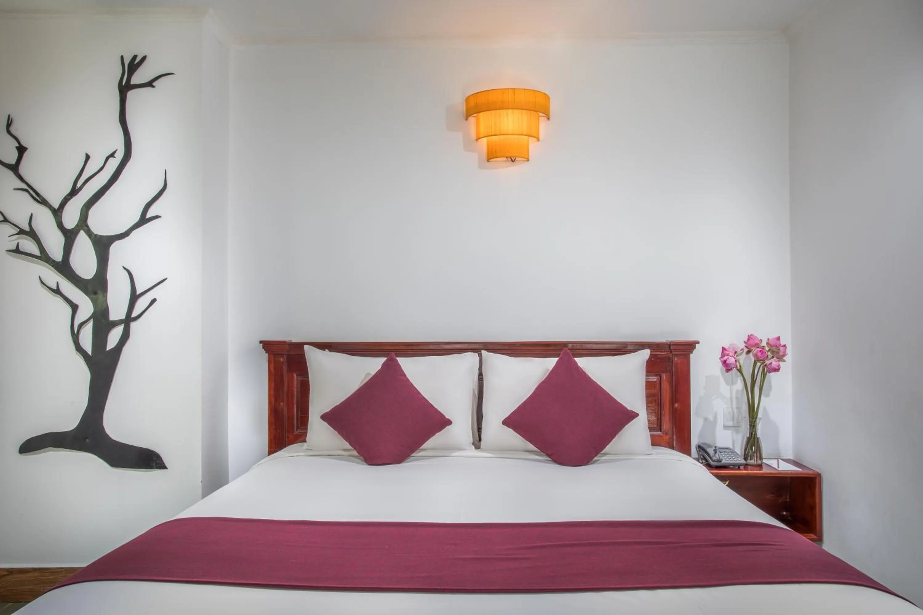 Bedroom in V Hotel Phnom Penh