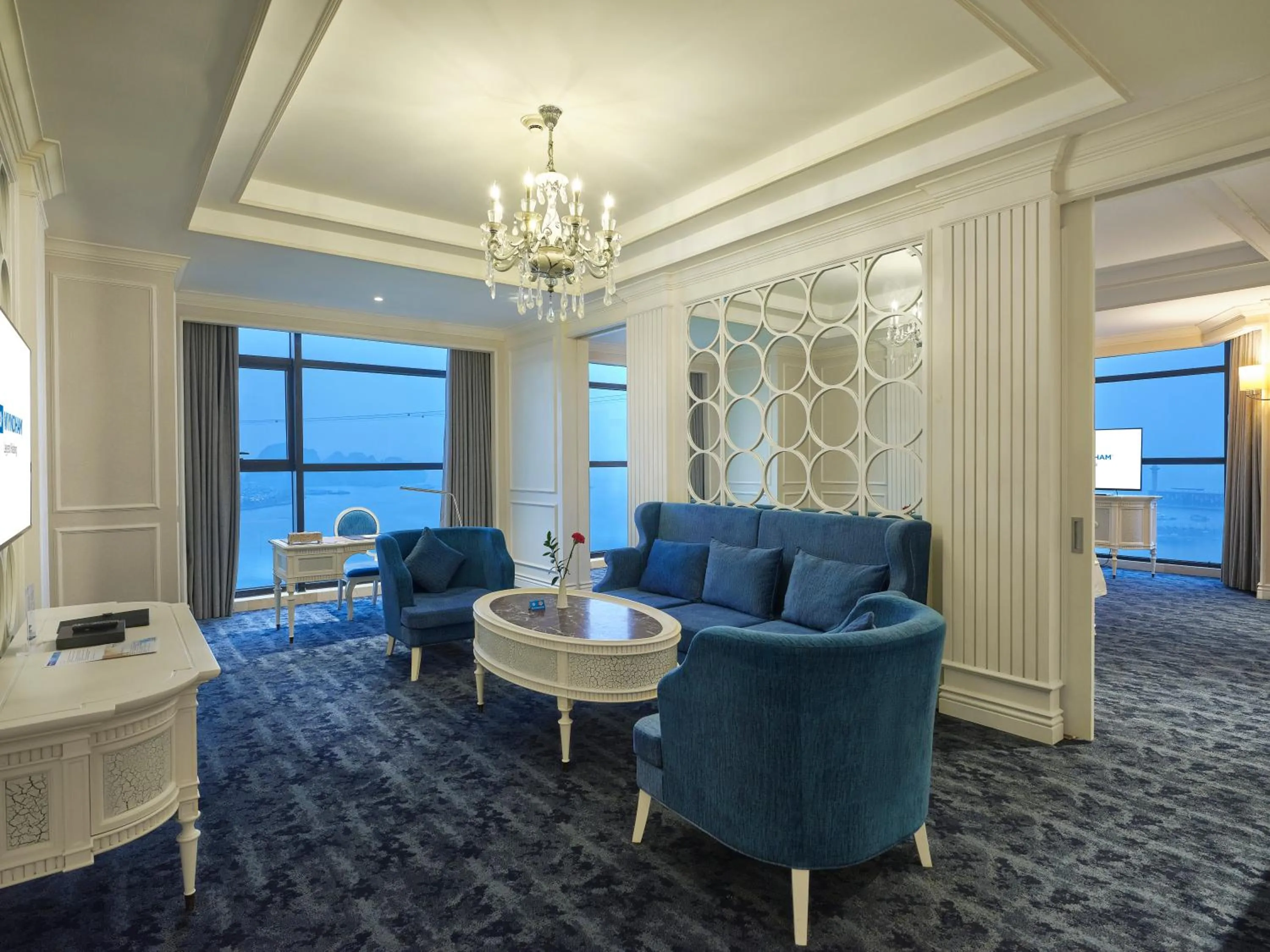 Living room in Wyndham Legend Halong