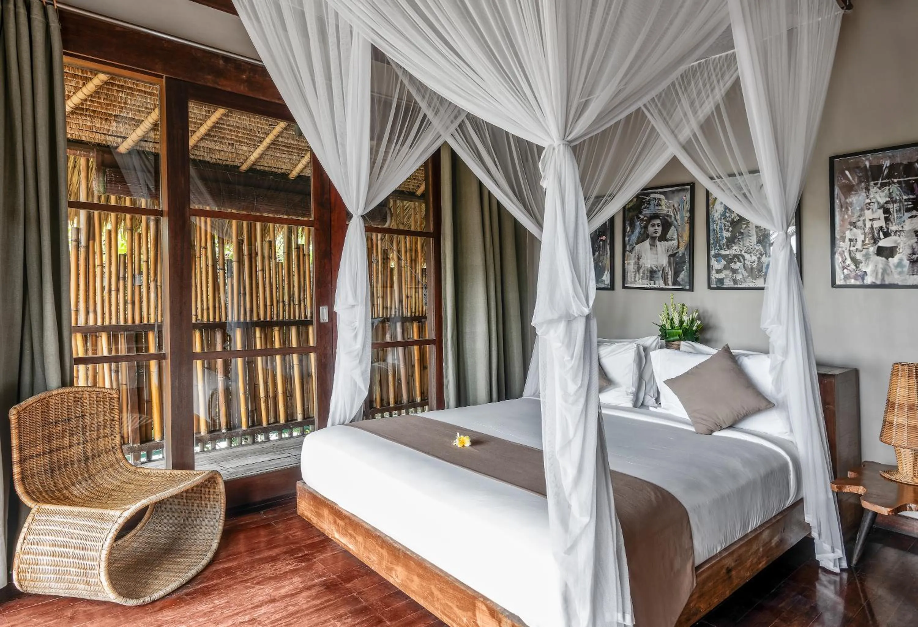 Bedroom, Bed in Villa Mary