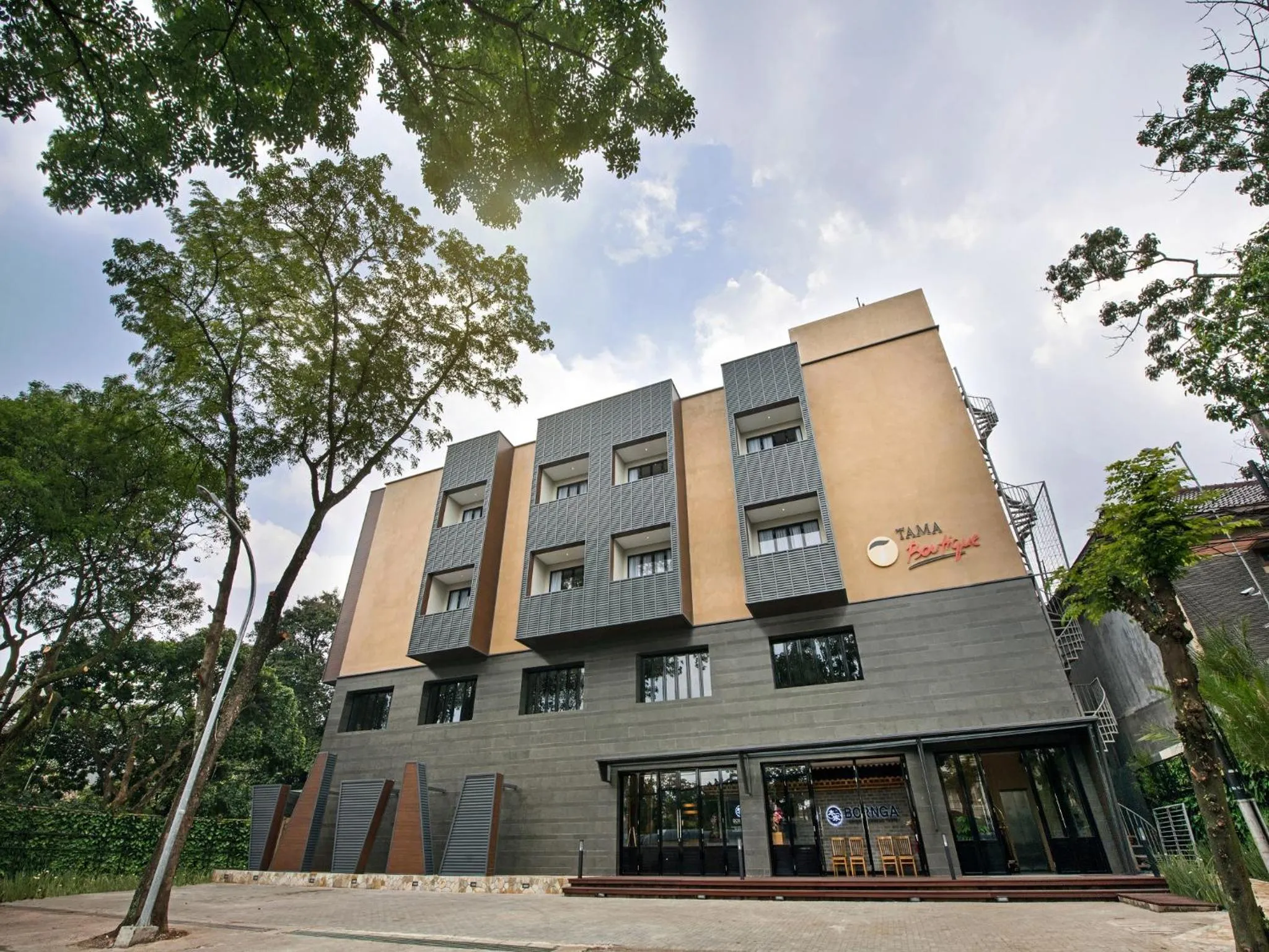 Property building in Tama Boutique Hotel