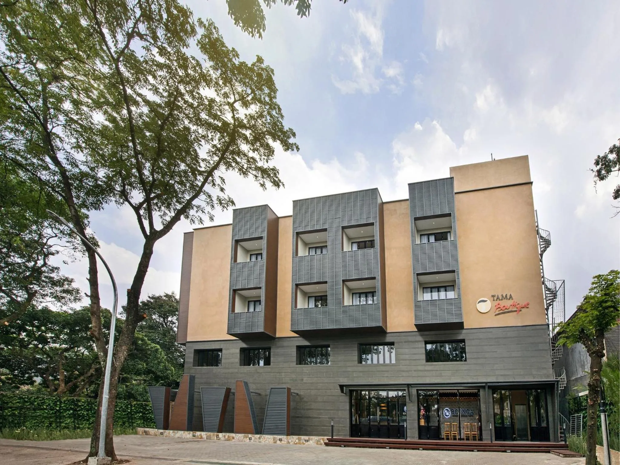 Property building in Tama Boutique Hotel