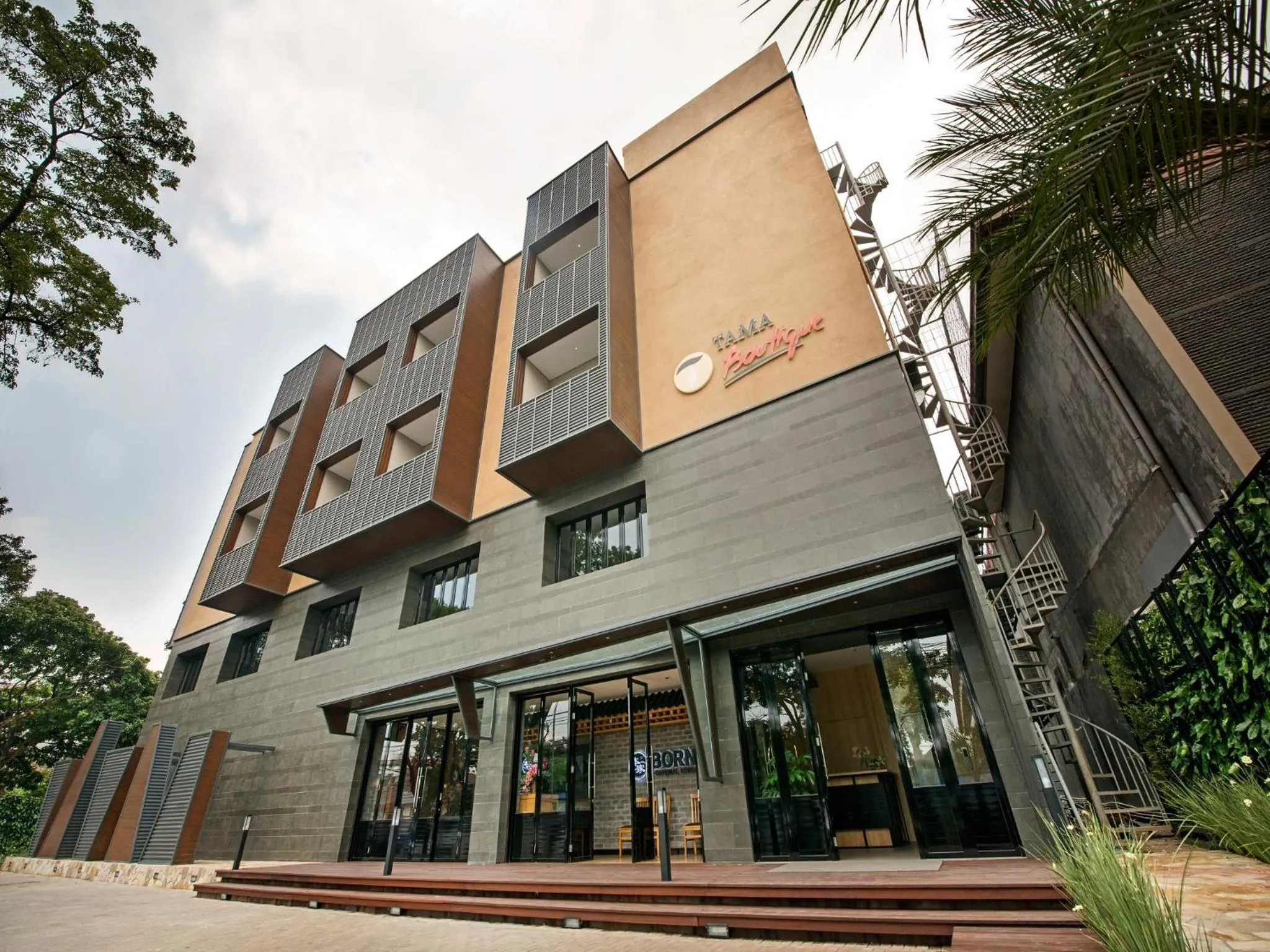 Property building in Tama Boutique Hotel