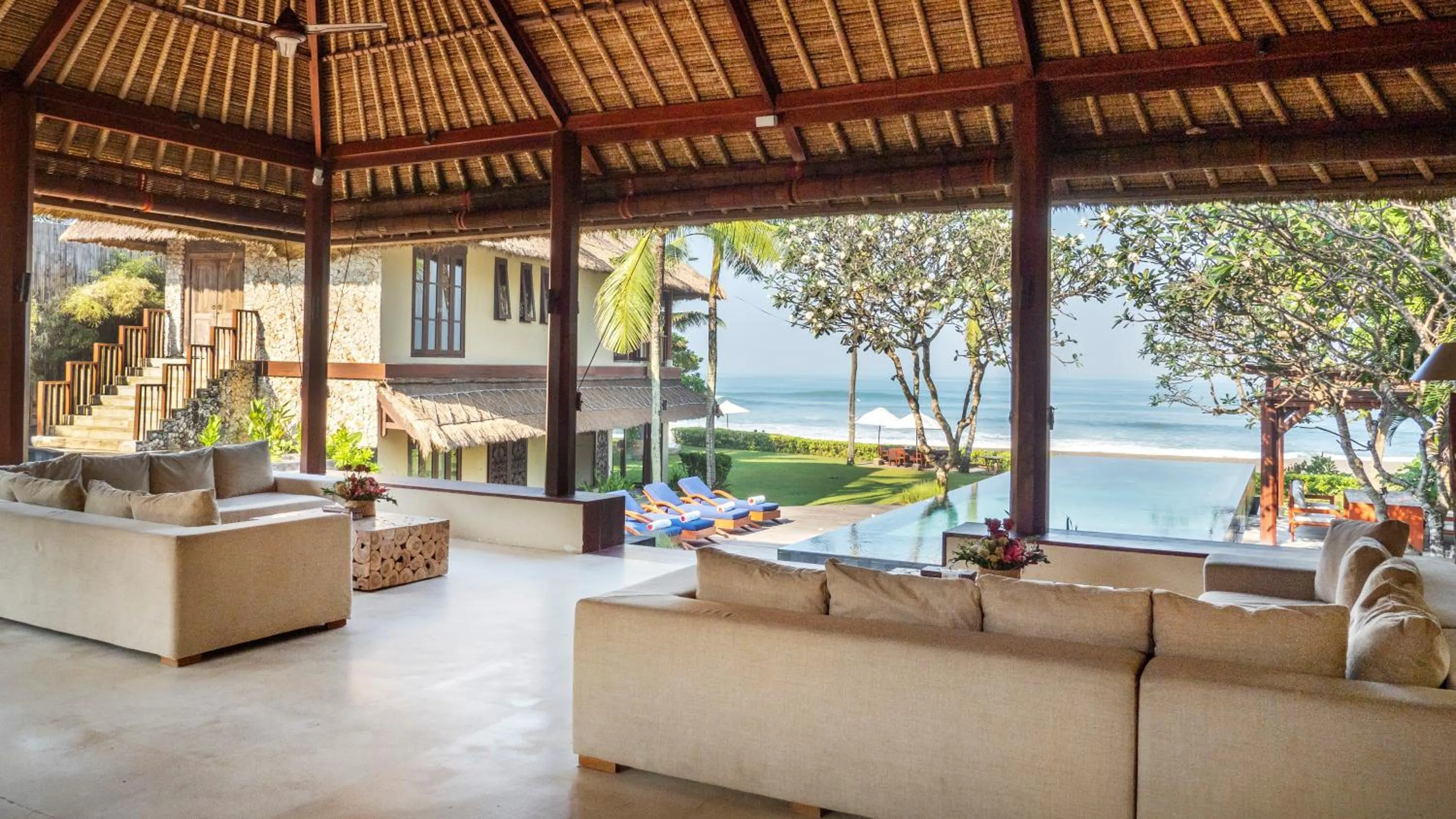 Living room in Sound of The Sea Villa