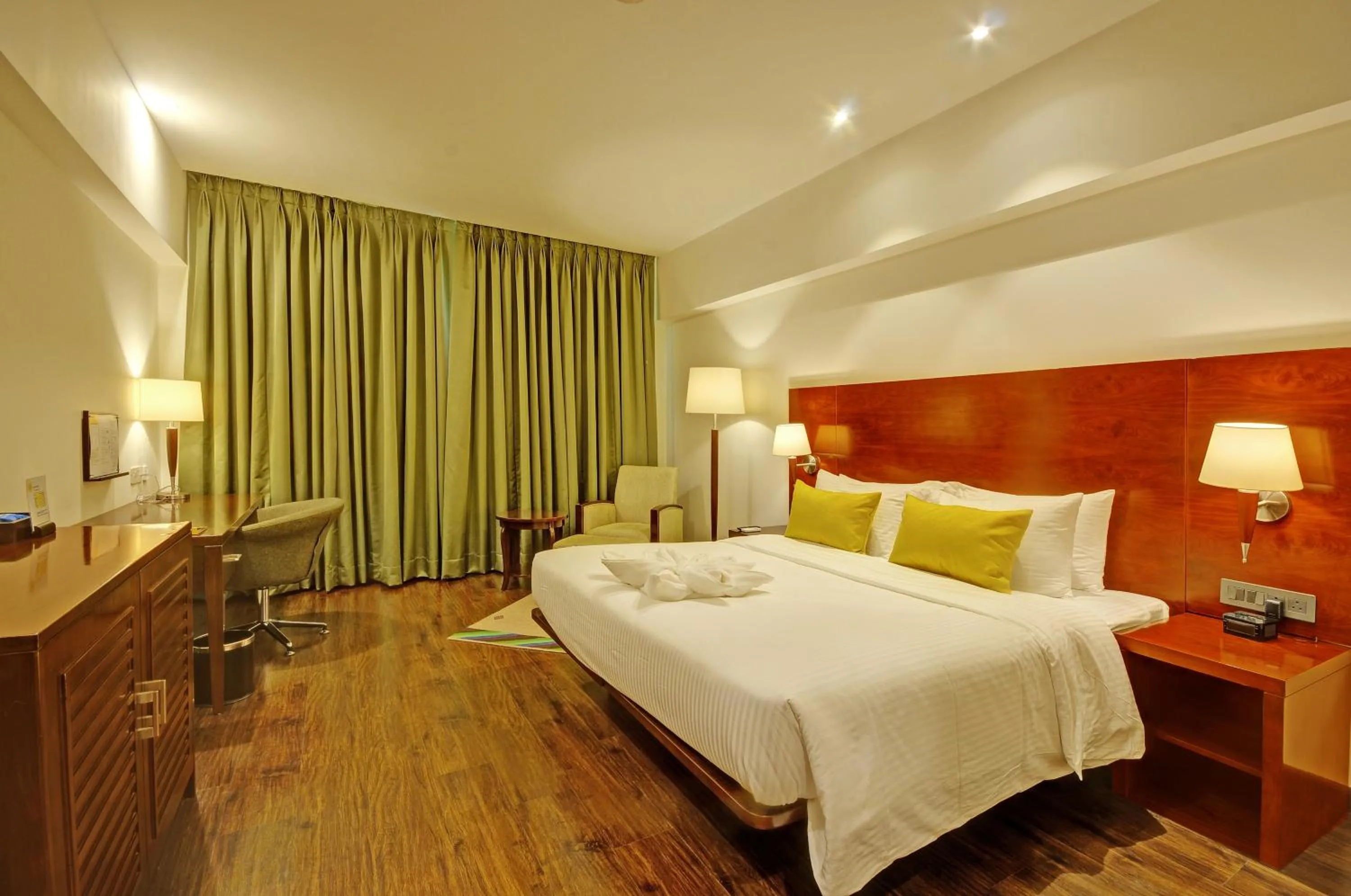 Bedroom, Bed in Regenta Central Hestia Dahej, Bhensali