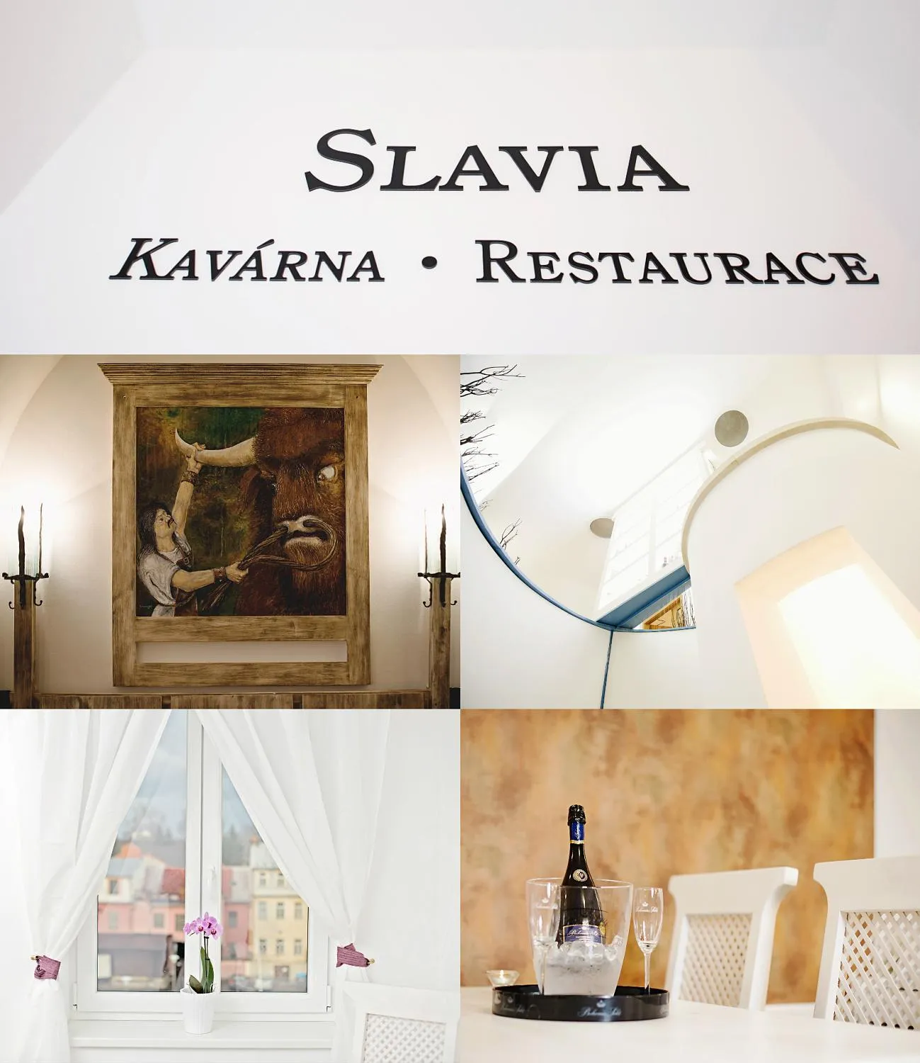 Restaurant/places to eat in Hotel Slavia