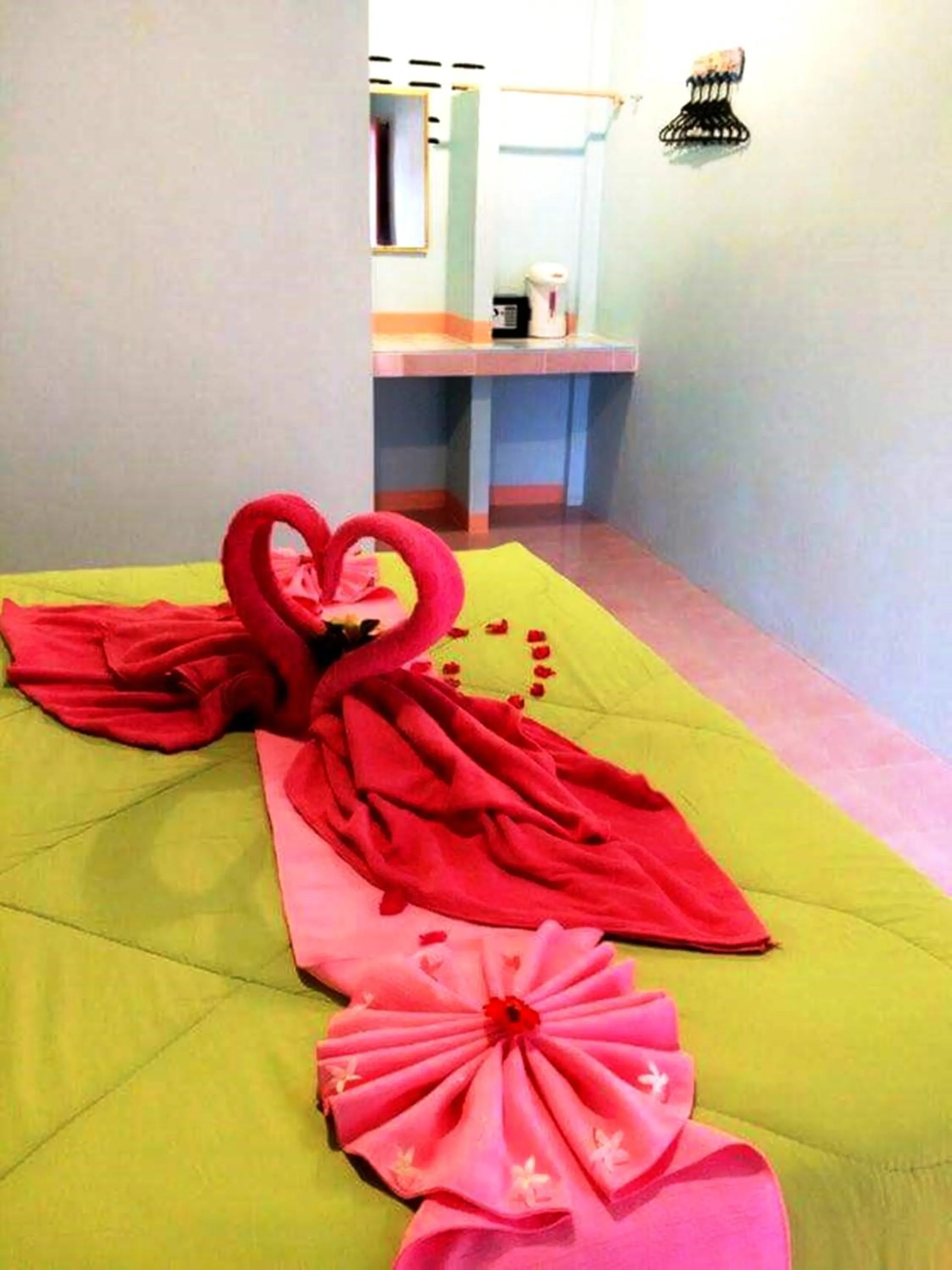 Bedroom, Bed in Rimsuan House