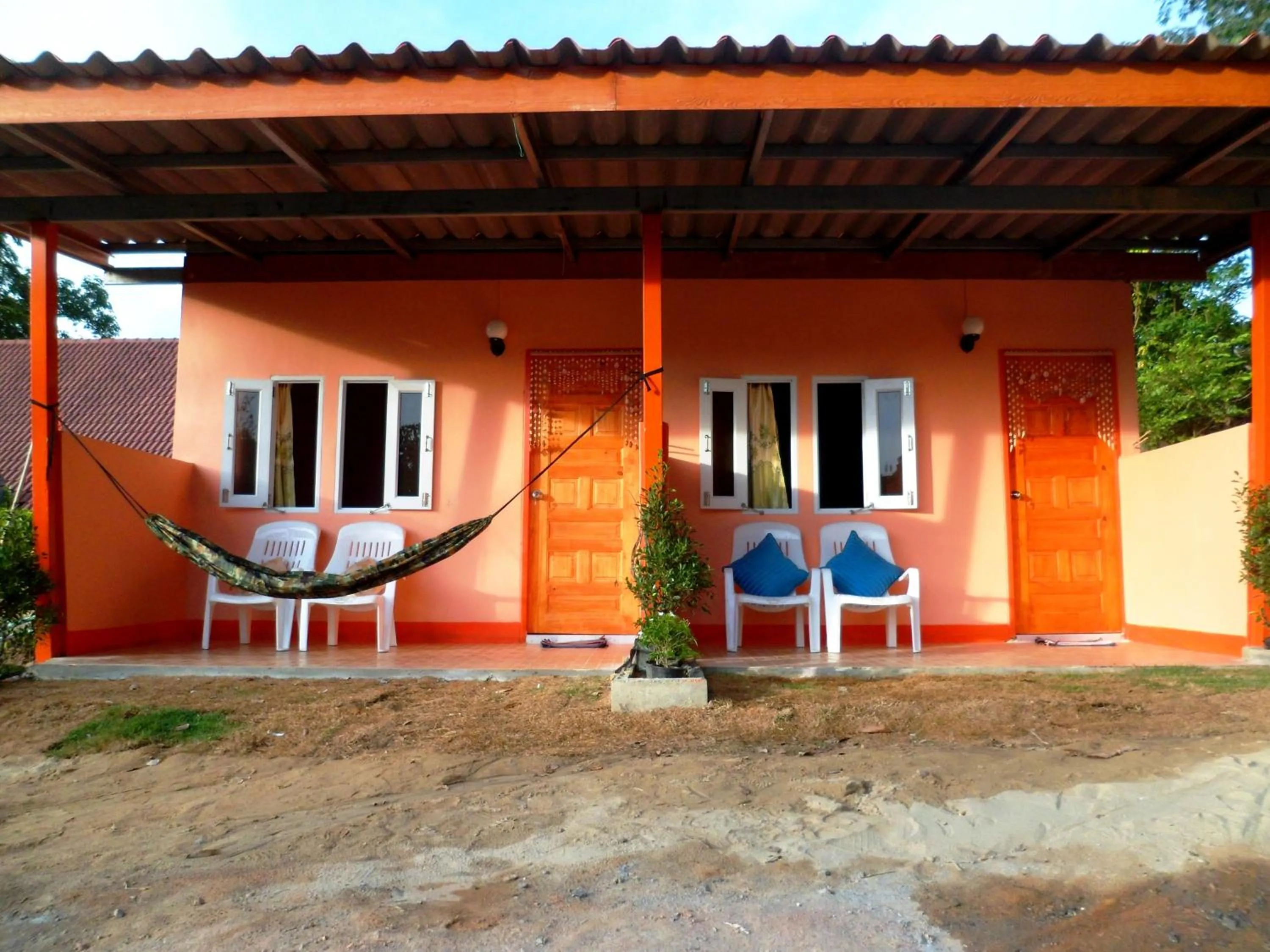 Garden view in Rimsuan House