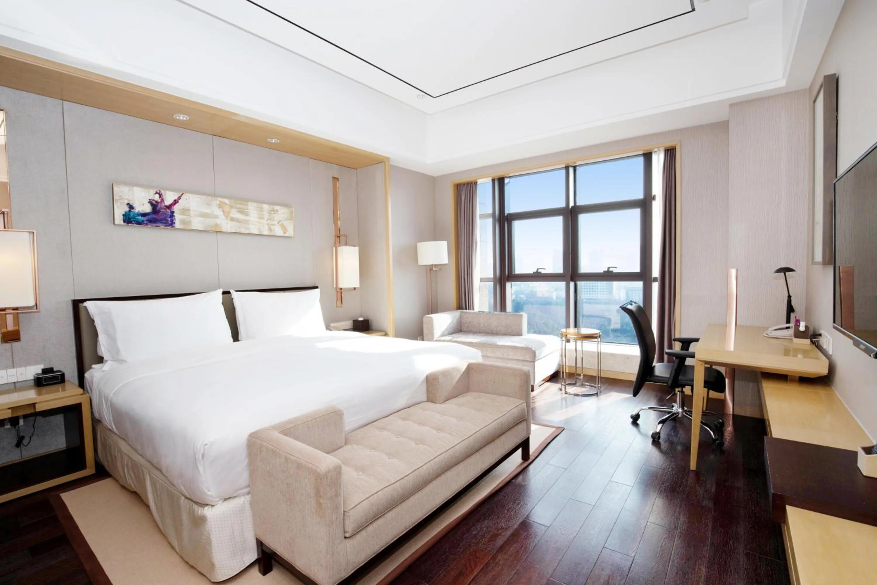 Photo of the whole room in Crowne Plaza Hefei Rongqiao by IHG