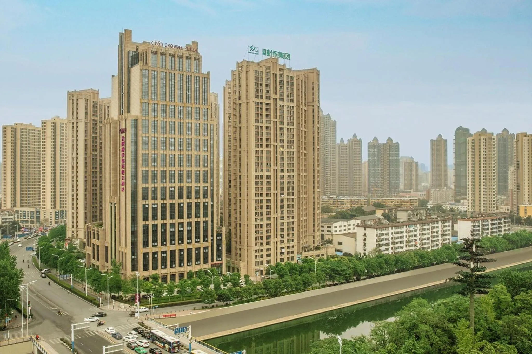 Property building in Crowne Plaza Hefei Rongqiao by IHG